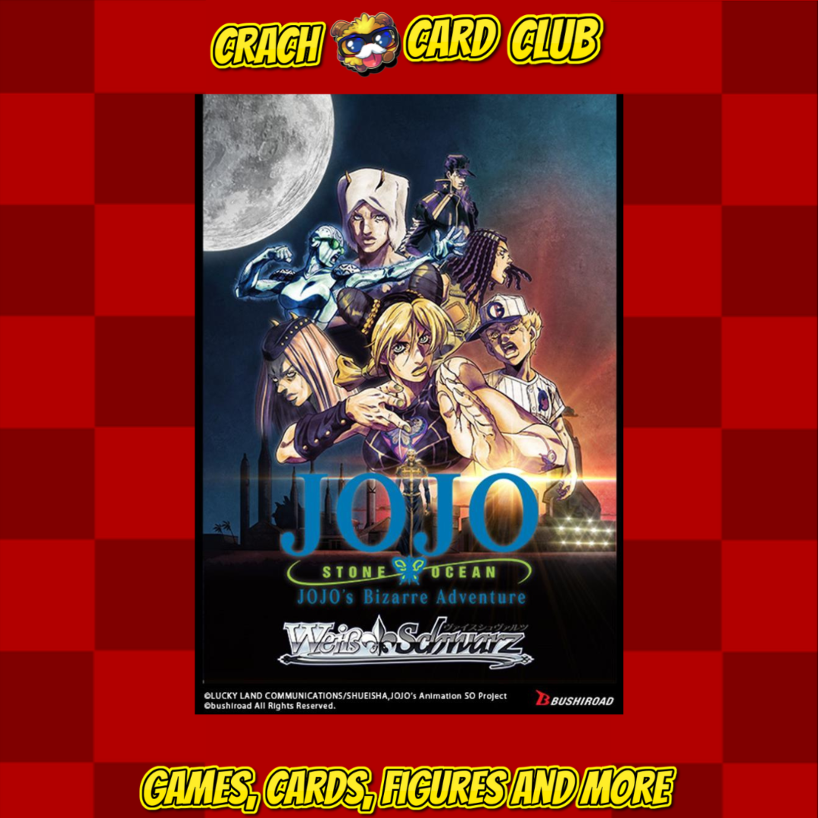 Weiss Schwarz Weiß Schwarz - JoJo's Bizarre Adventure: Stone Ocean Premium Booster Display (6 packs) - EN