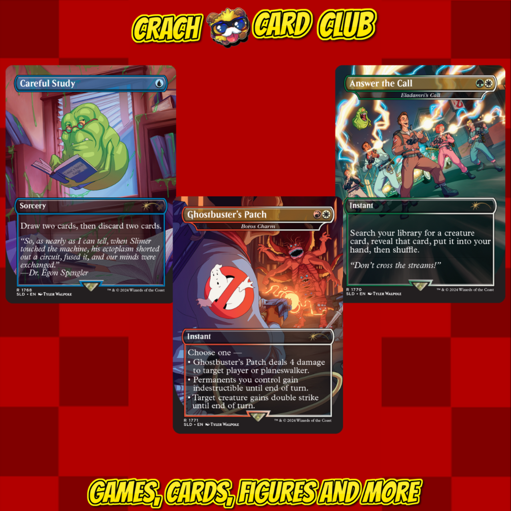 MTG Secret Lair x Ghostbusters: The Real Ghostbusters