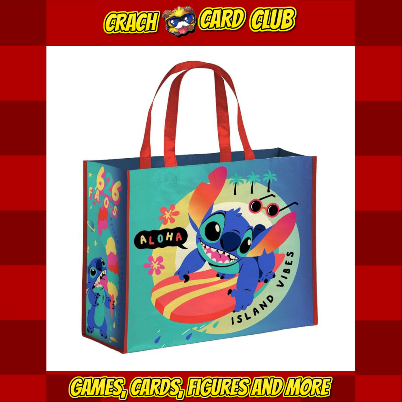 disney Lilo & Stitch Tote Bag Island Vibes