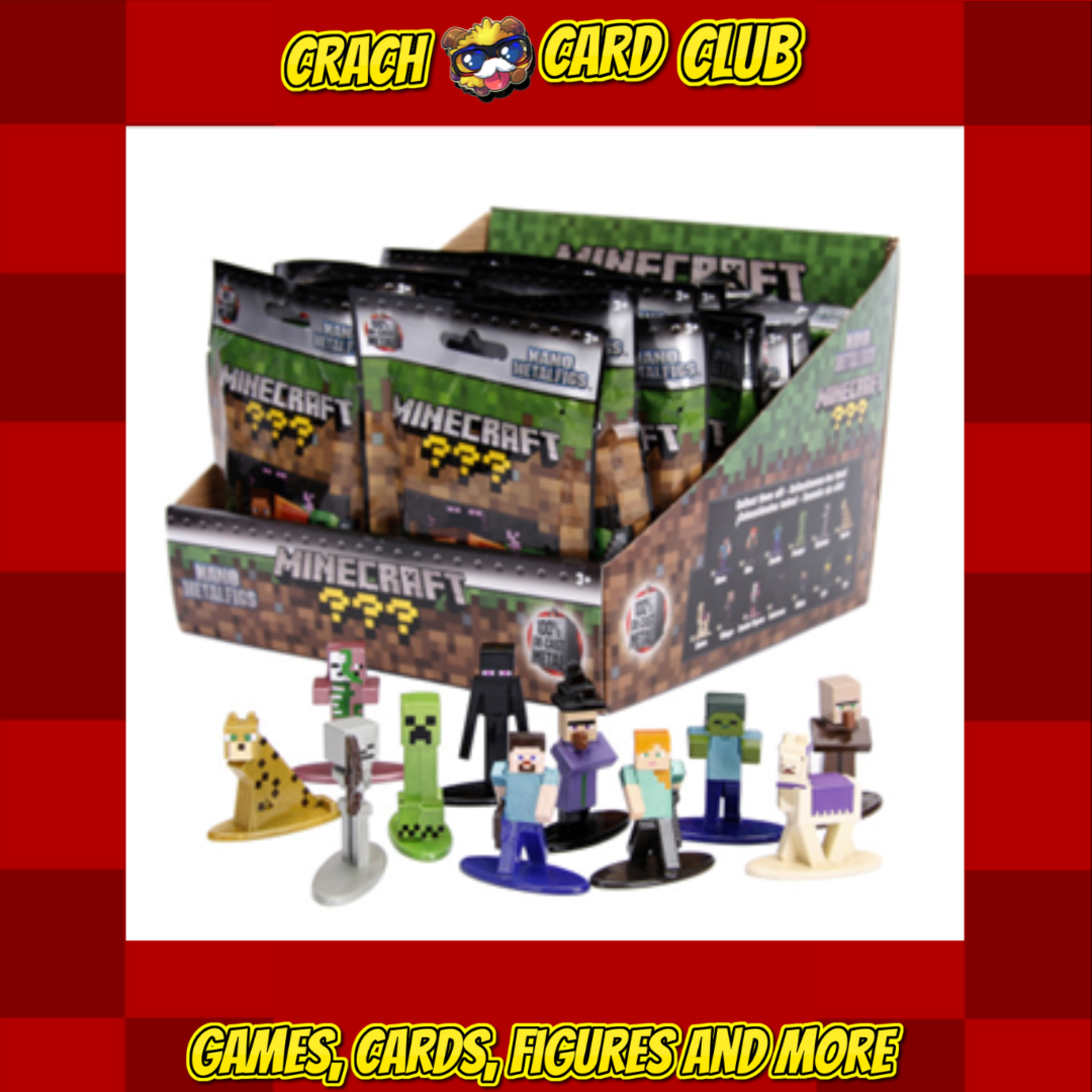 minecraft Minecraft Blind Pack Nanofigs 11-sort. (1)