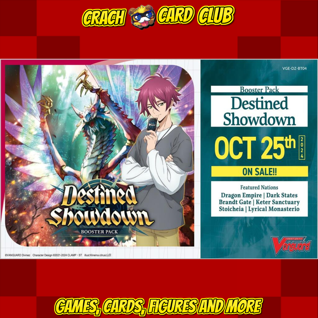 Copy of Cardfight!! Vanguard - Destined Showdown Booster Display (16 Packs)  - EN - Crach Card Club