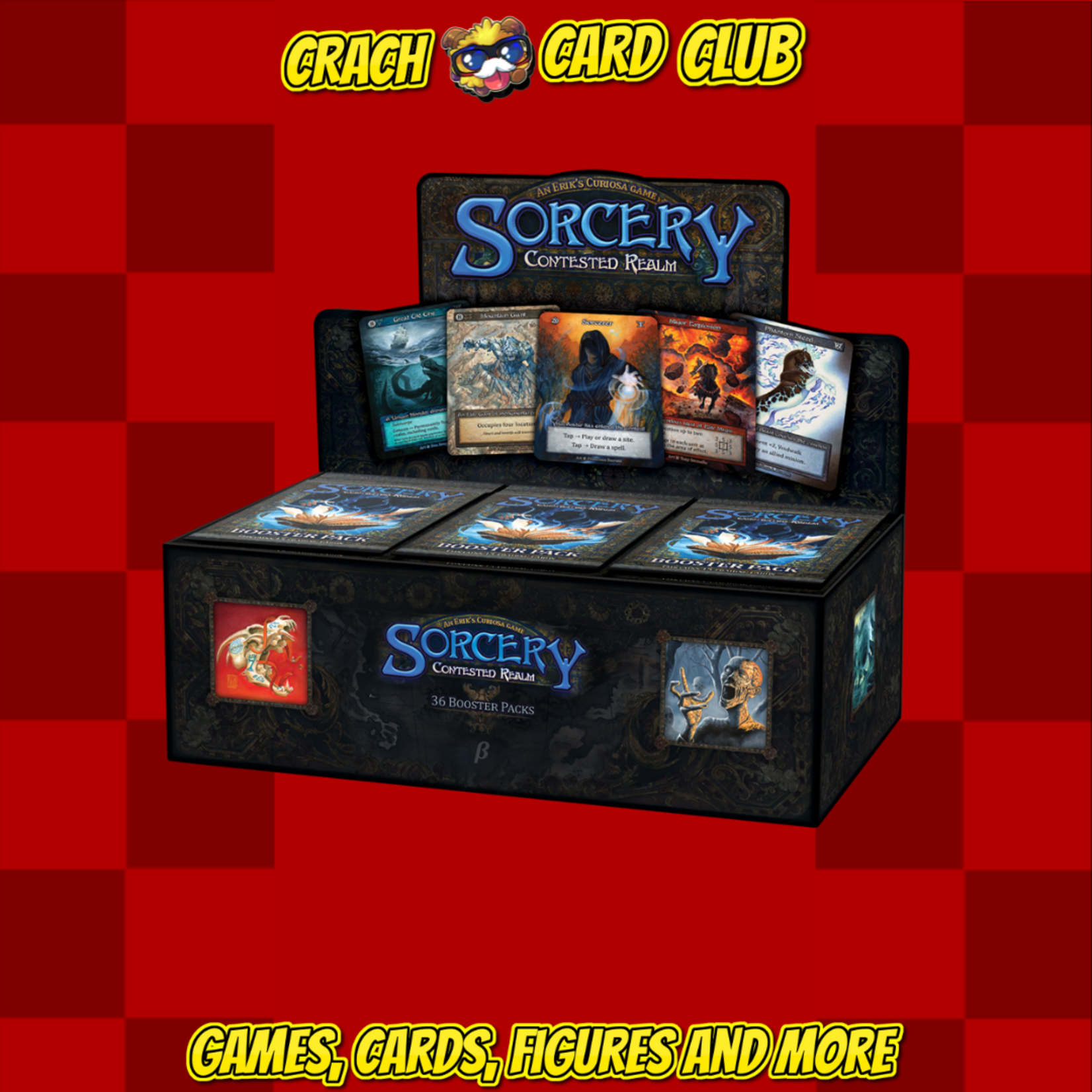 scorcery tcg Sorcery TCG: Contested Realm - Beta Booster Display (36 packs) - EN