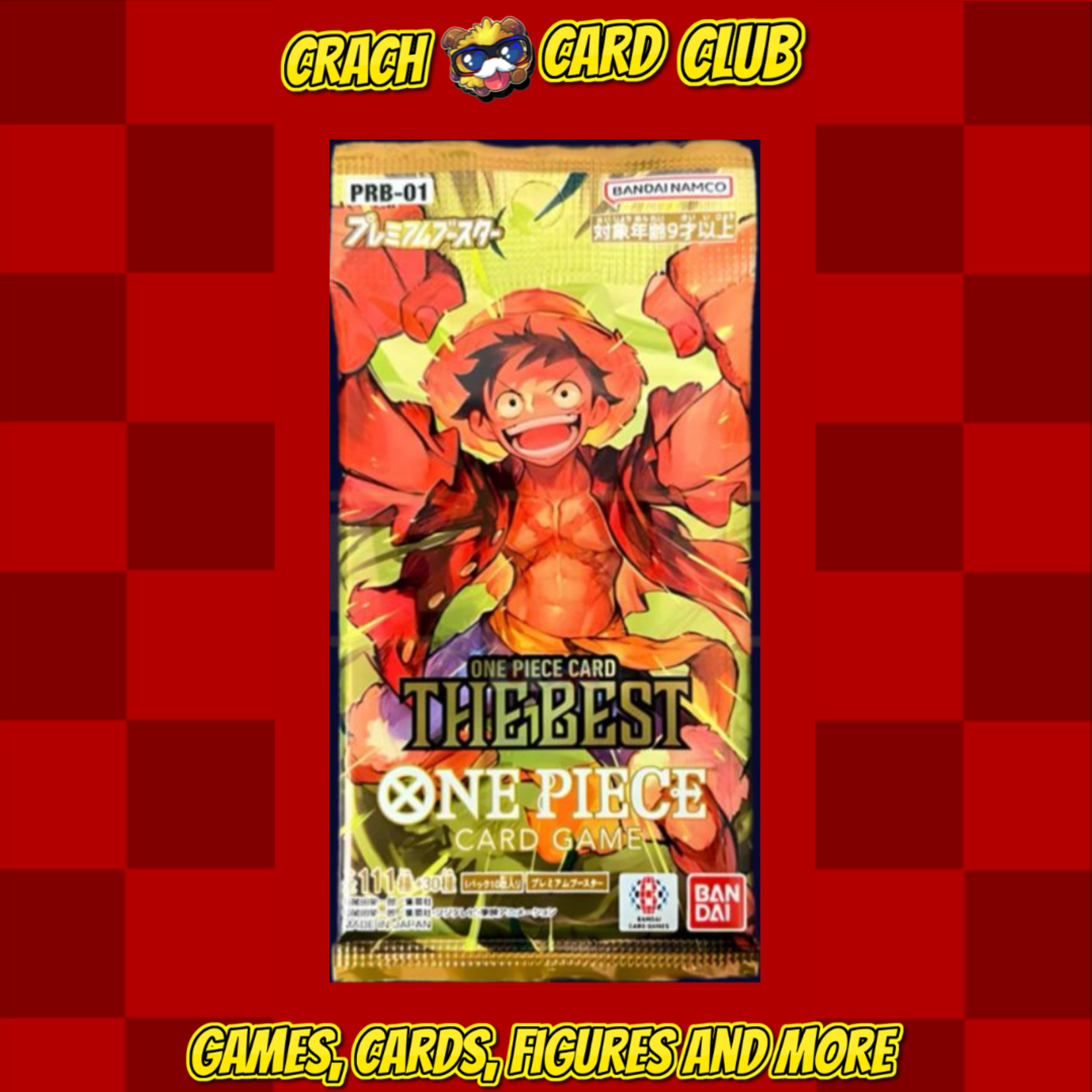 One Piece One Piece CG PRB 01 - JP Booster Pack