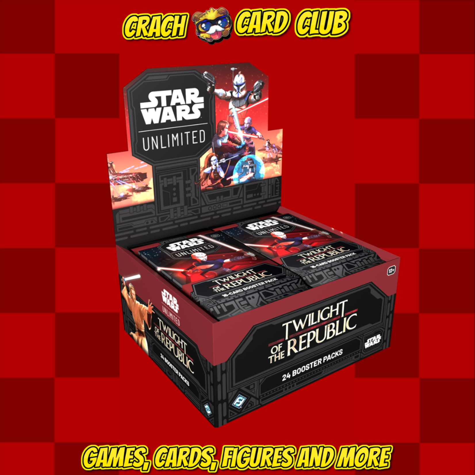 starwars FFG - Star Wars: Unlimited - Twilight of the Republic Booster Display (24 Booster) - EN