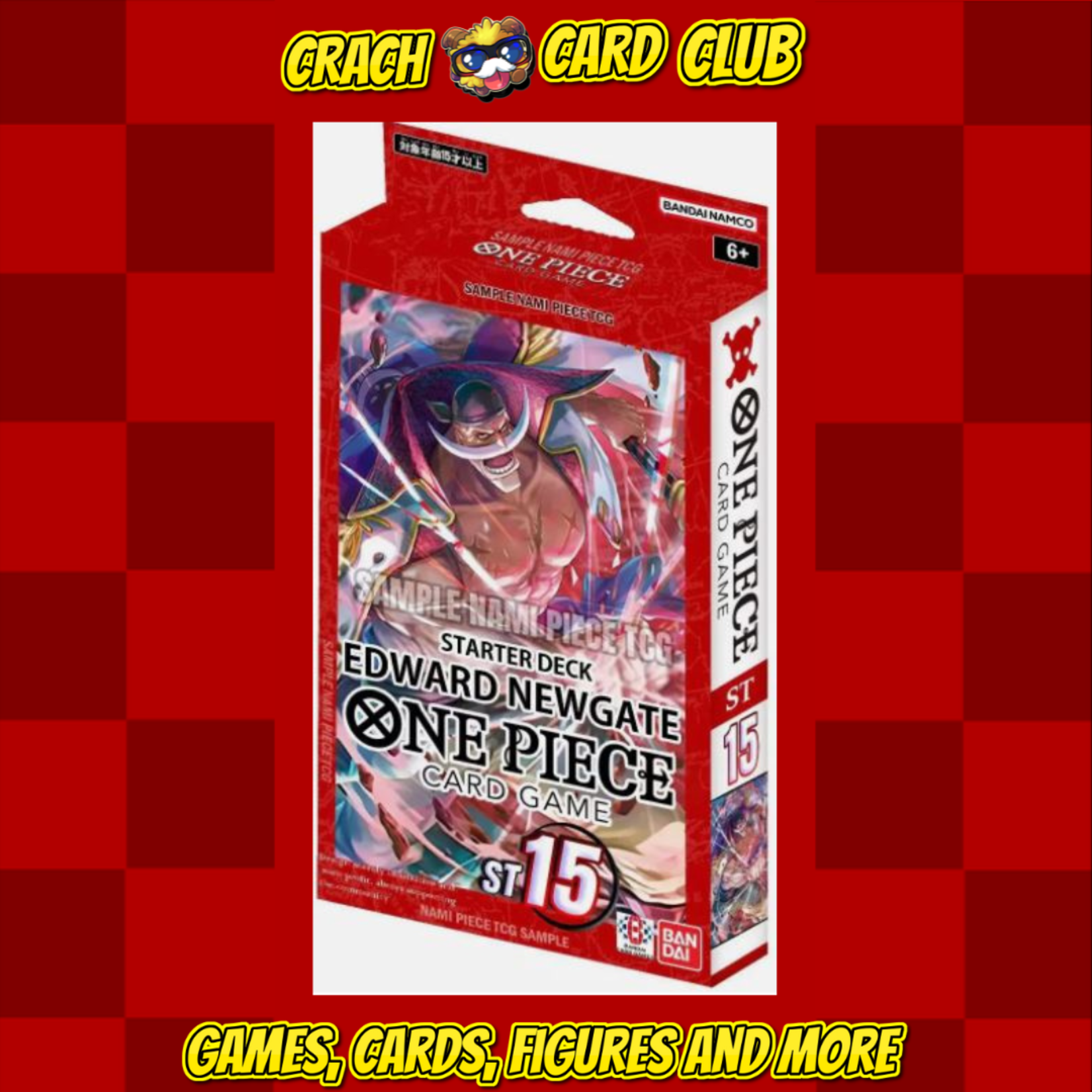 One Piece One Piece Card Game ST-15 RED Edward.Newgate Starter Deck - EN