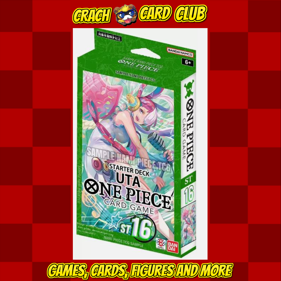 one piece tcg uta starter deck Amazon.com: Bandai Trading Card Games One Piece UTA Starter Deck Set 11 :  Toys & Games main image 1