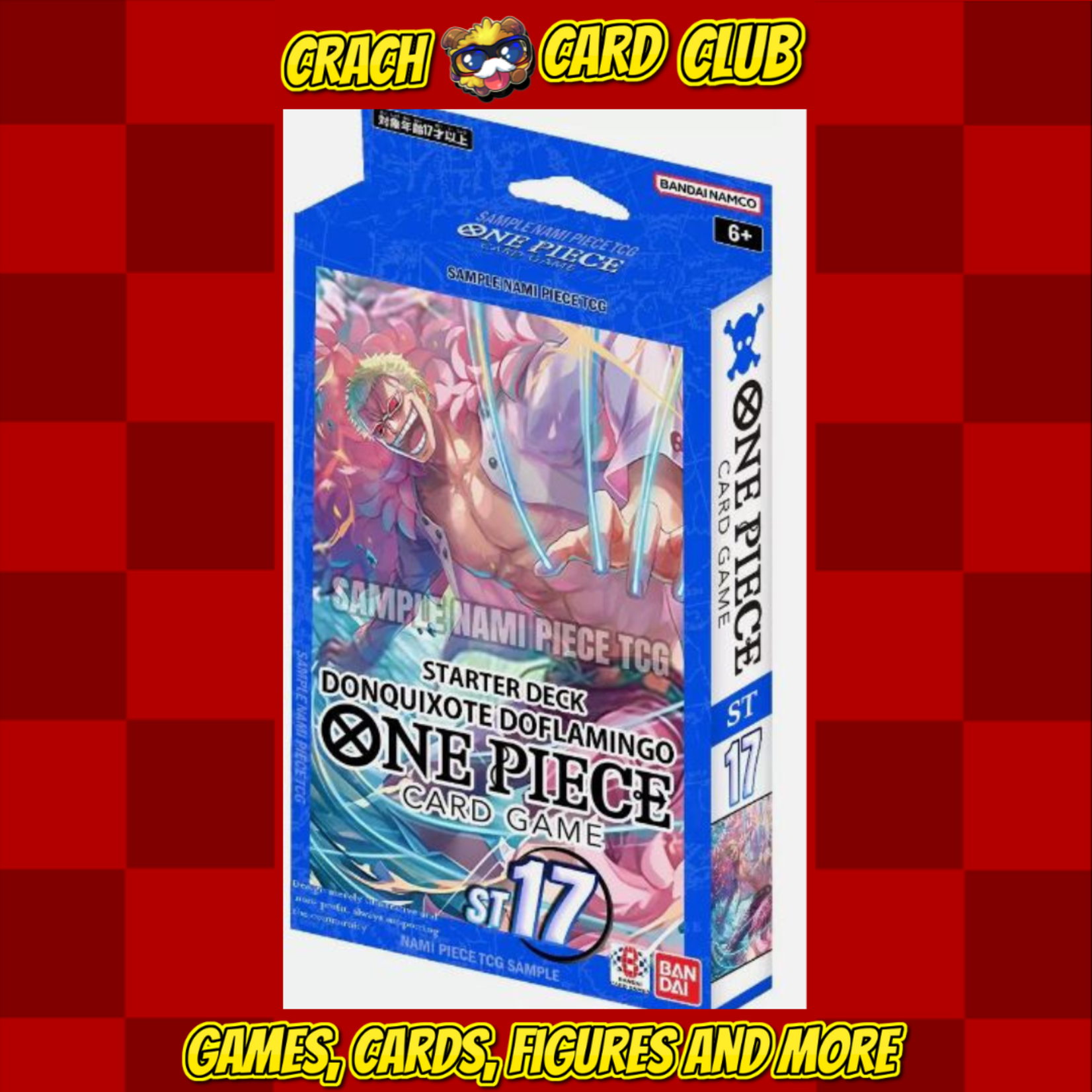 One Piece One Piece Card Game ST-17 Blue Donquixote Doflamingo Starter Deck - EN