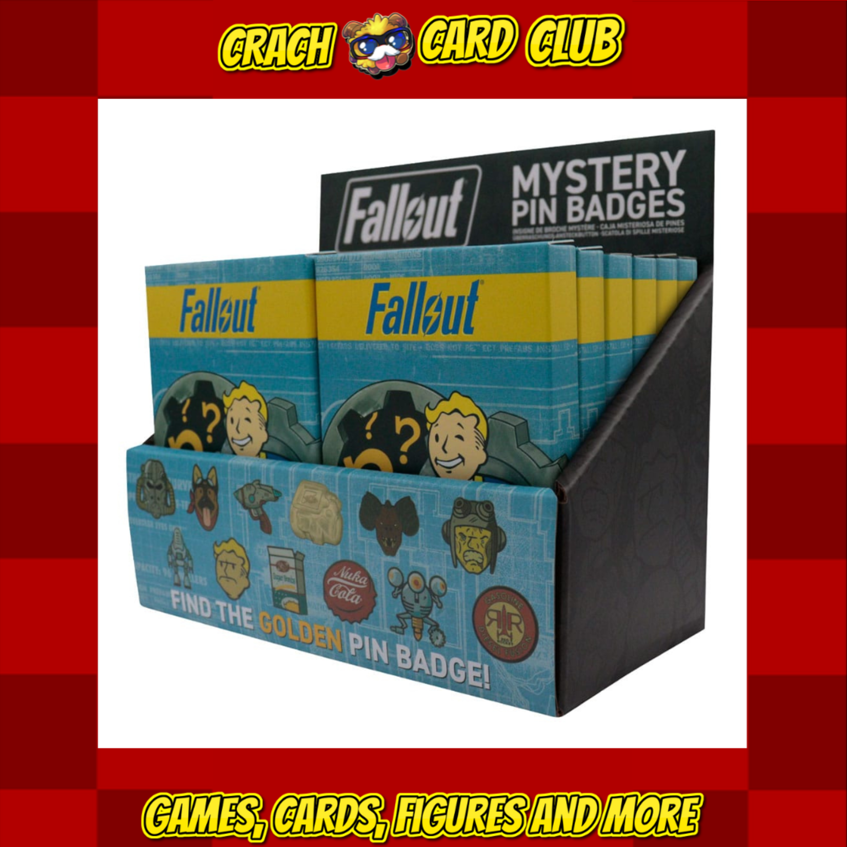 fallout Fallout World Pin Badge Mystery Pin Badge (1piece)