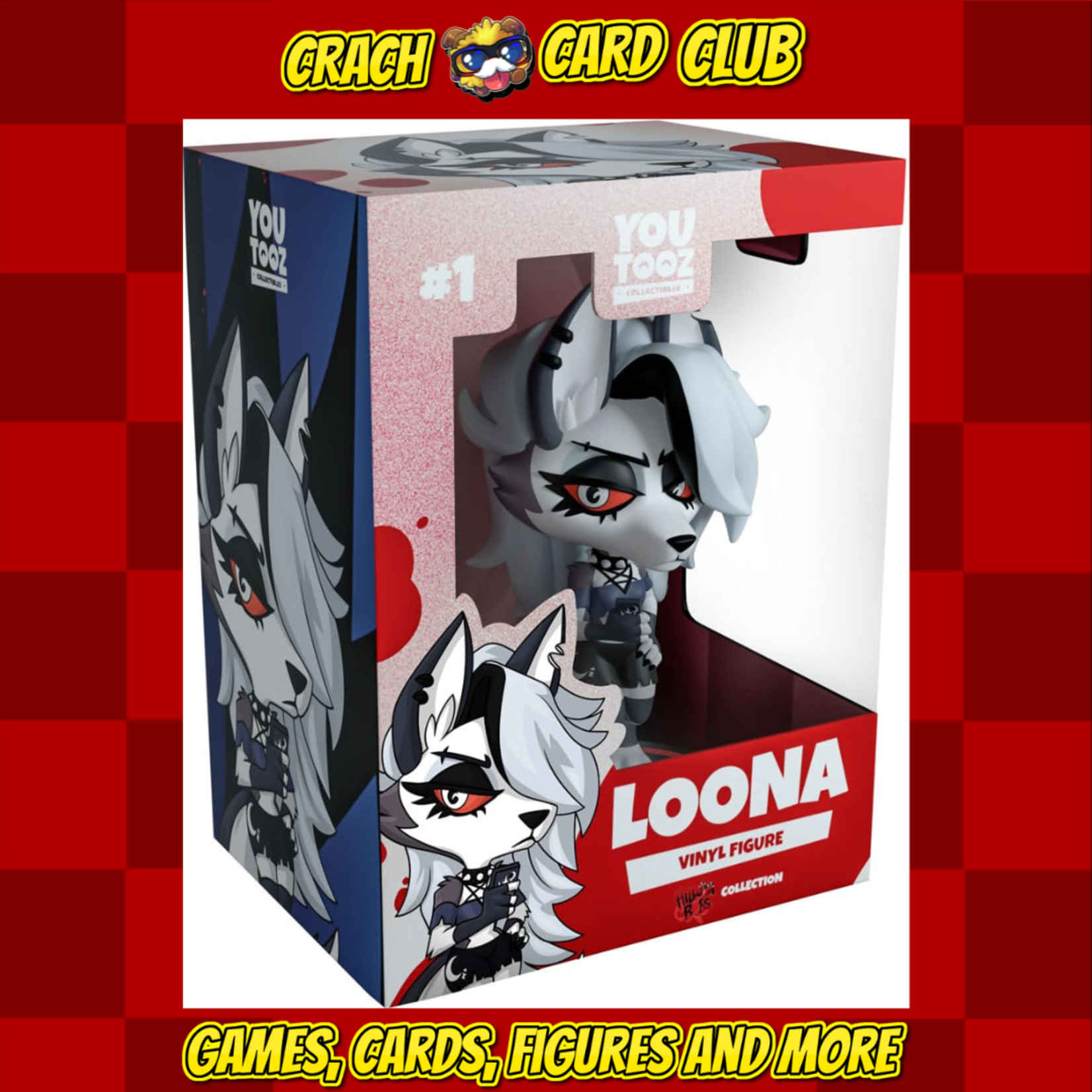 helluva boss Helluva Boss Vinyl Figure Loona 11 cm