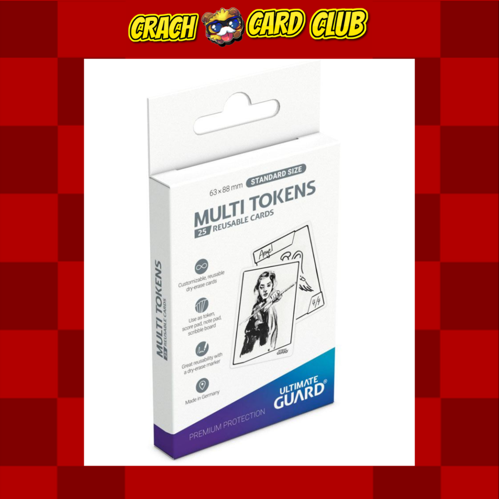 ultimate guard Ultimate Guard Multi Tokens Standard Size (25p)