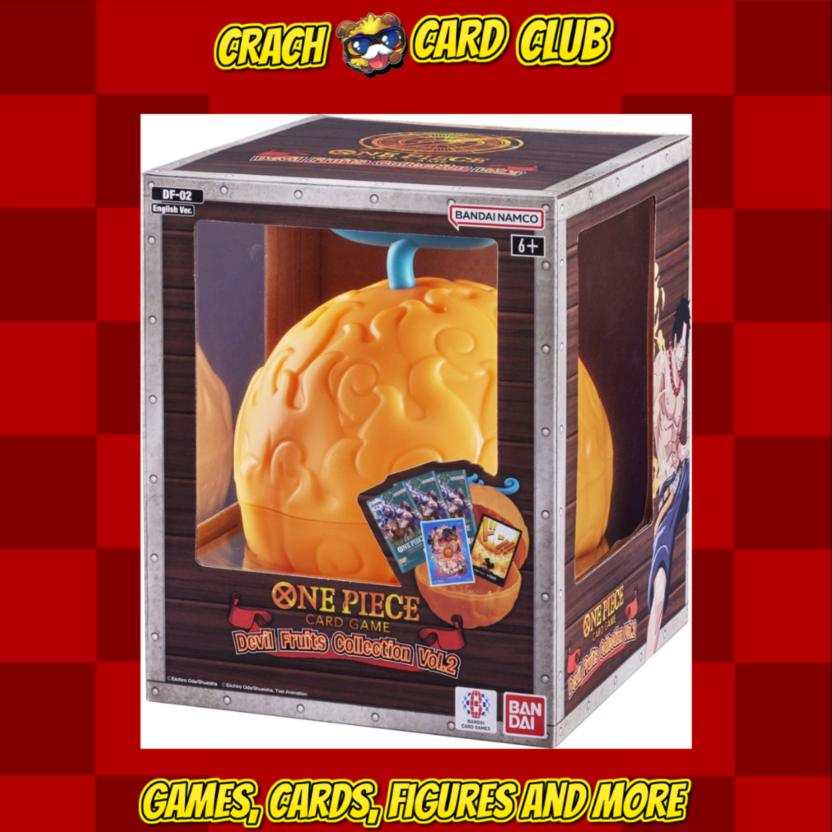 One Piece One Piece Card Game Devil Fruits Collection Vol.2 FlameFlame Fruits DF-02 - EN