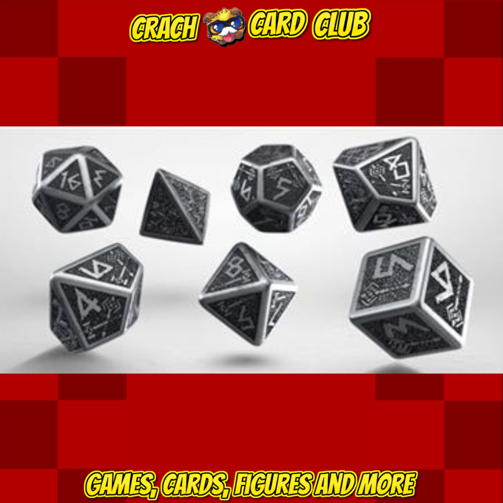 DICE Metal Dwarven Dice Set (7)