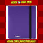 Ultra Pro UP - 4-Pocket PRO-Binder - Eclipse Royal Purple