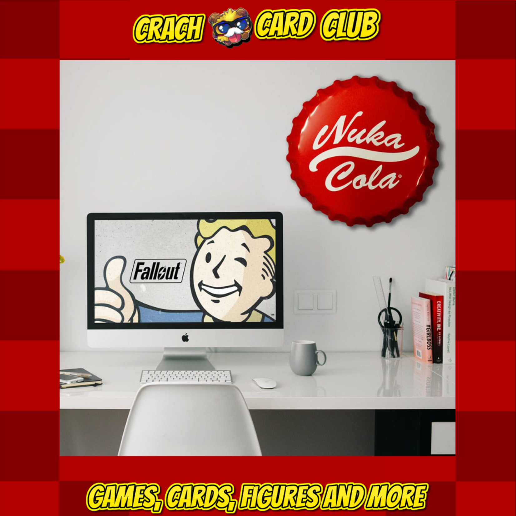fallout Fallout Tin Sign Nuka-Cola Bottle Cap