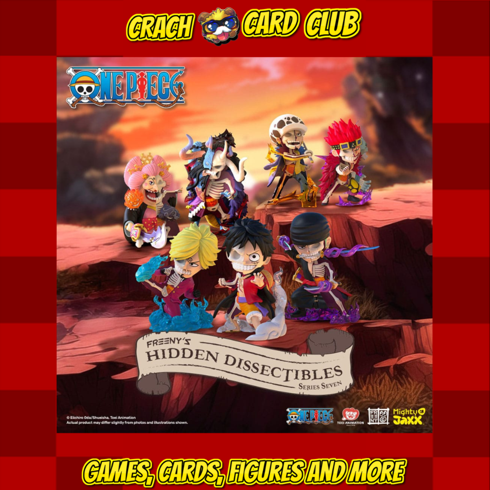 One Piece One Piece: Freeny's Hidden Dissectibles Wano 4 inch Vinyl Figure Blind Box (1)