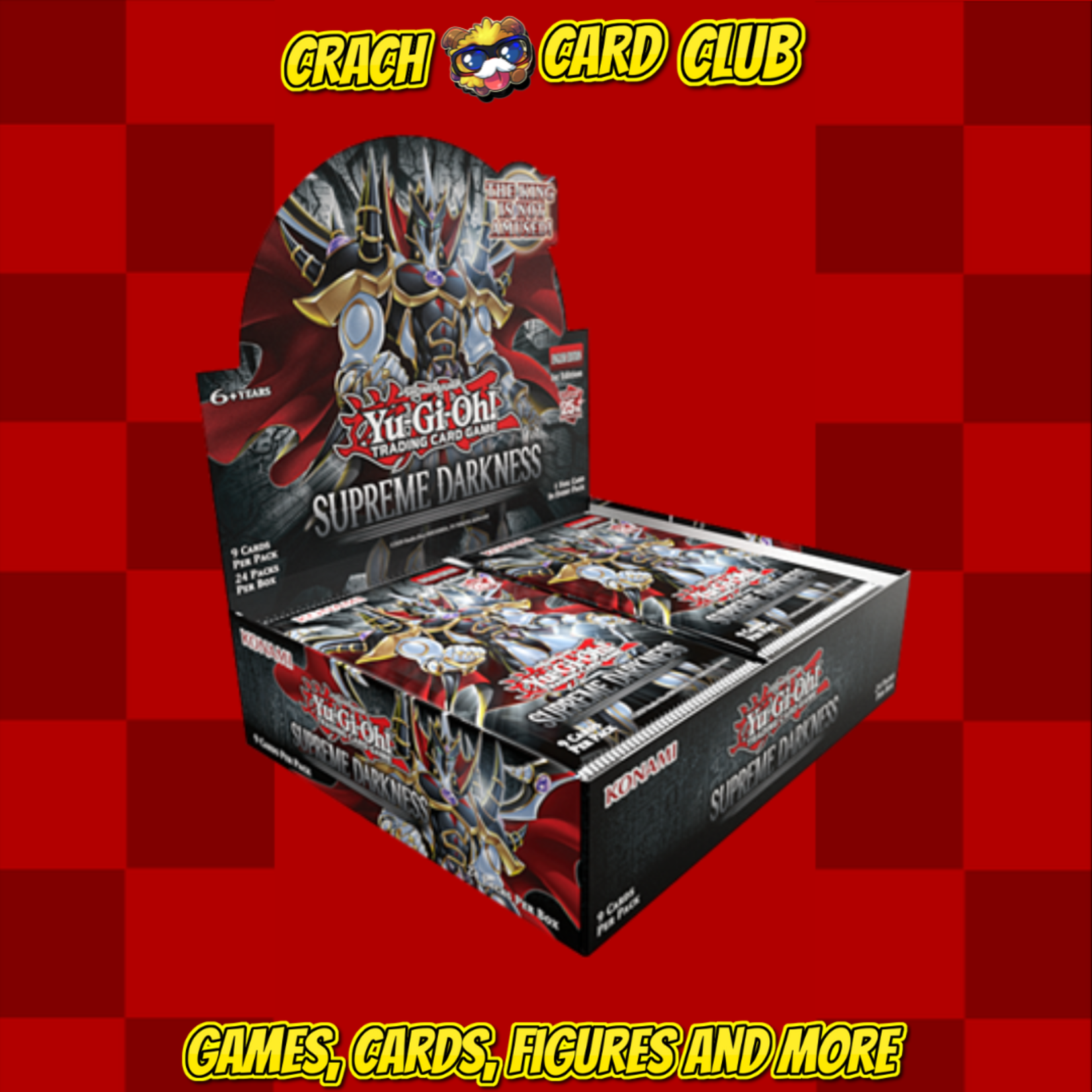 Yu-Gi-Oh! YGO - Supreme Darkness Booster Display (24 Packs) - EN