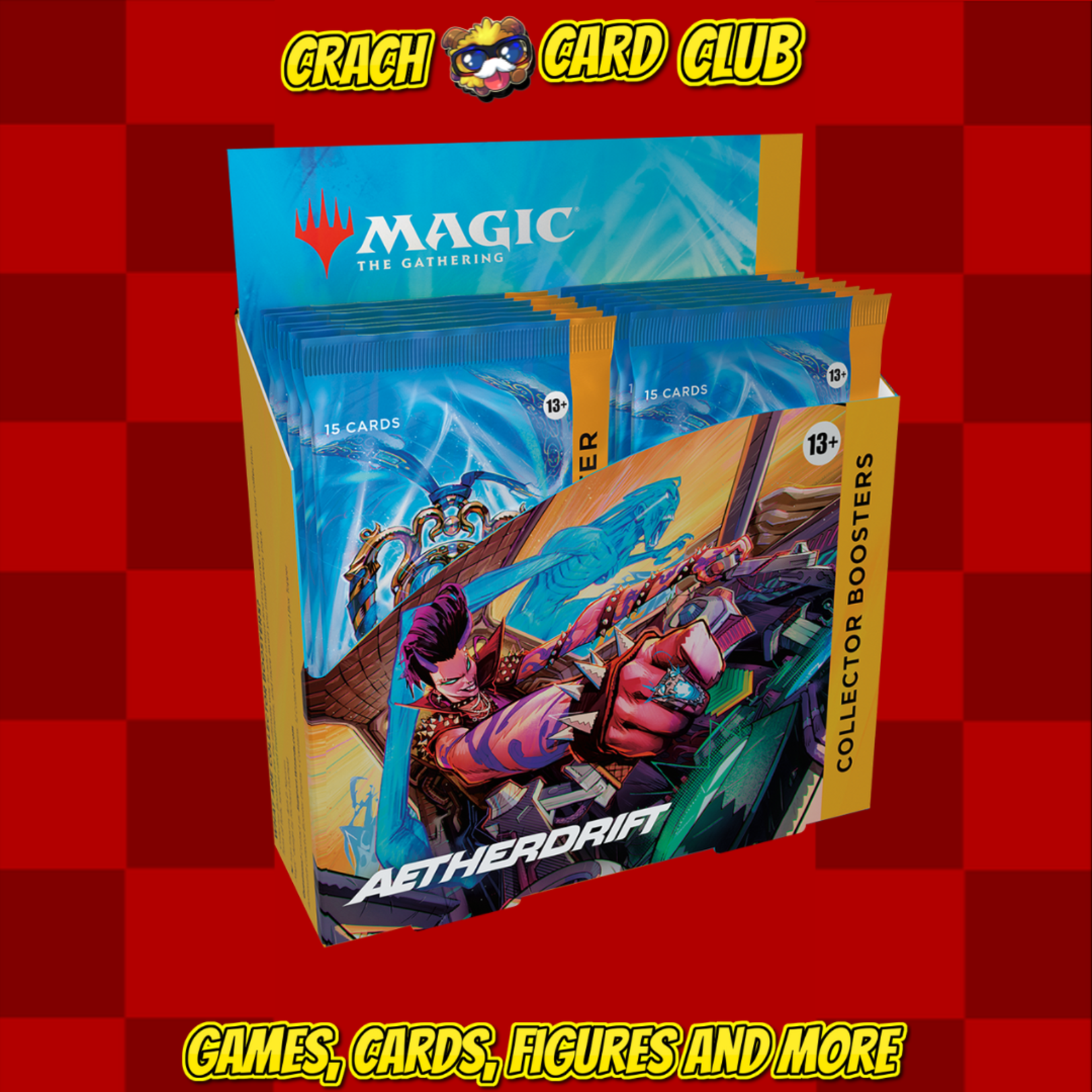 MTG MTG - Aetherdrift Collector's Booster Display (12 Packs) - EN