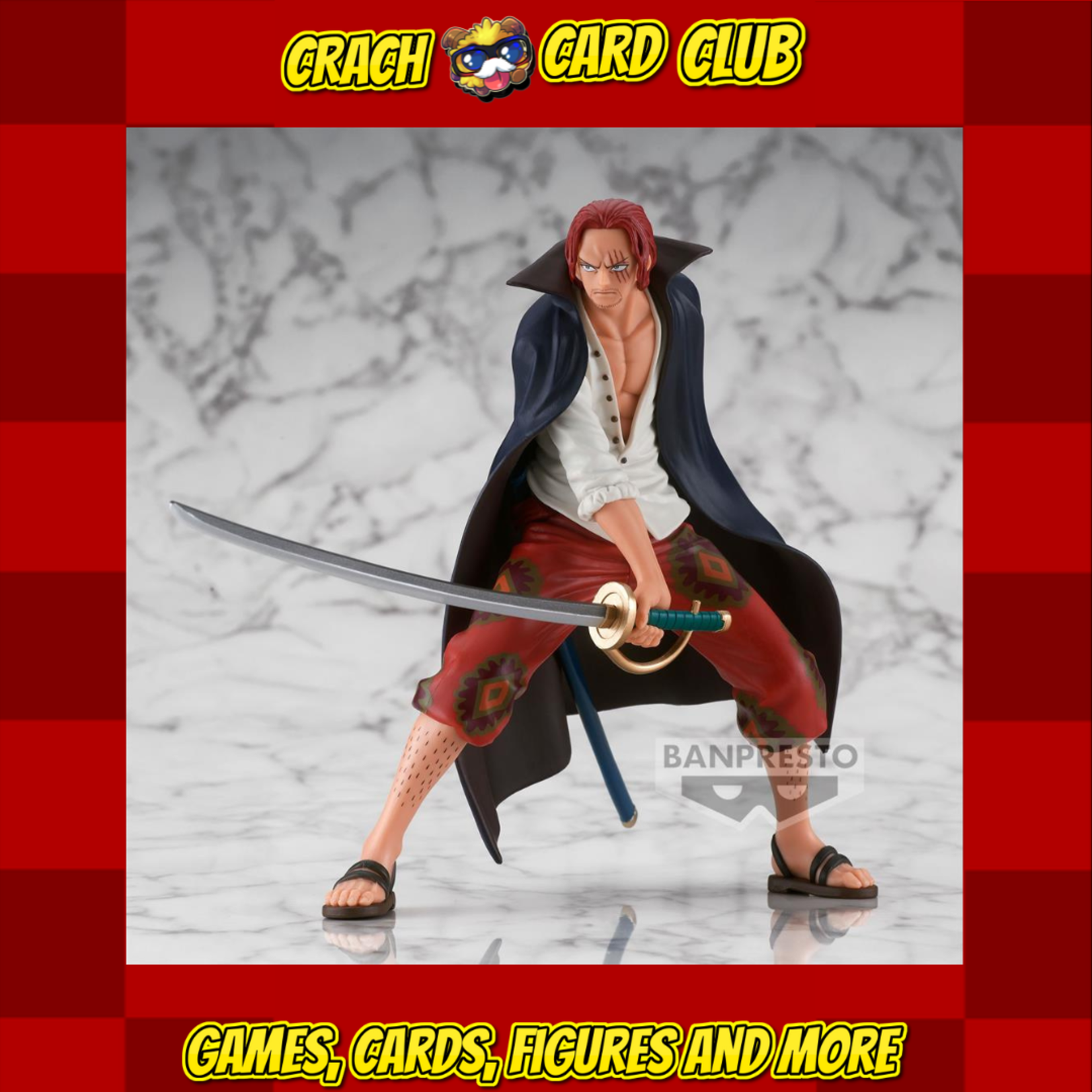 One Piece 『One Piece Film Red』 DXF Posing Figure- Shanks