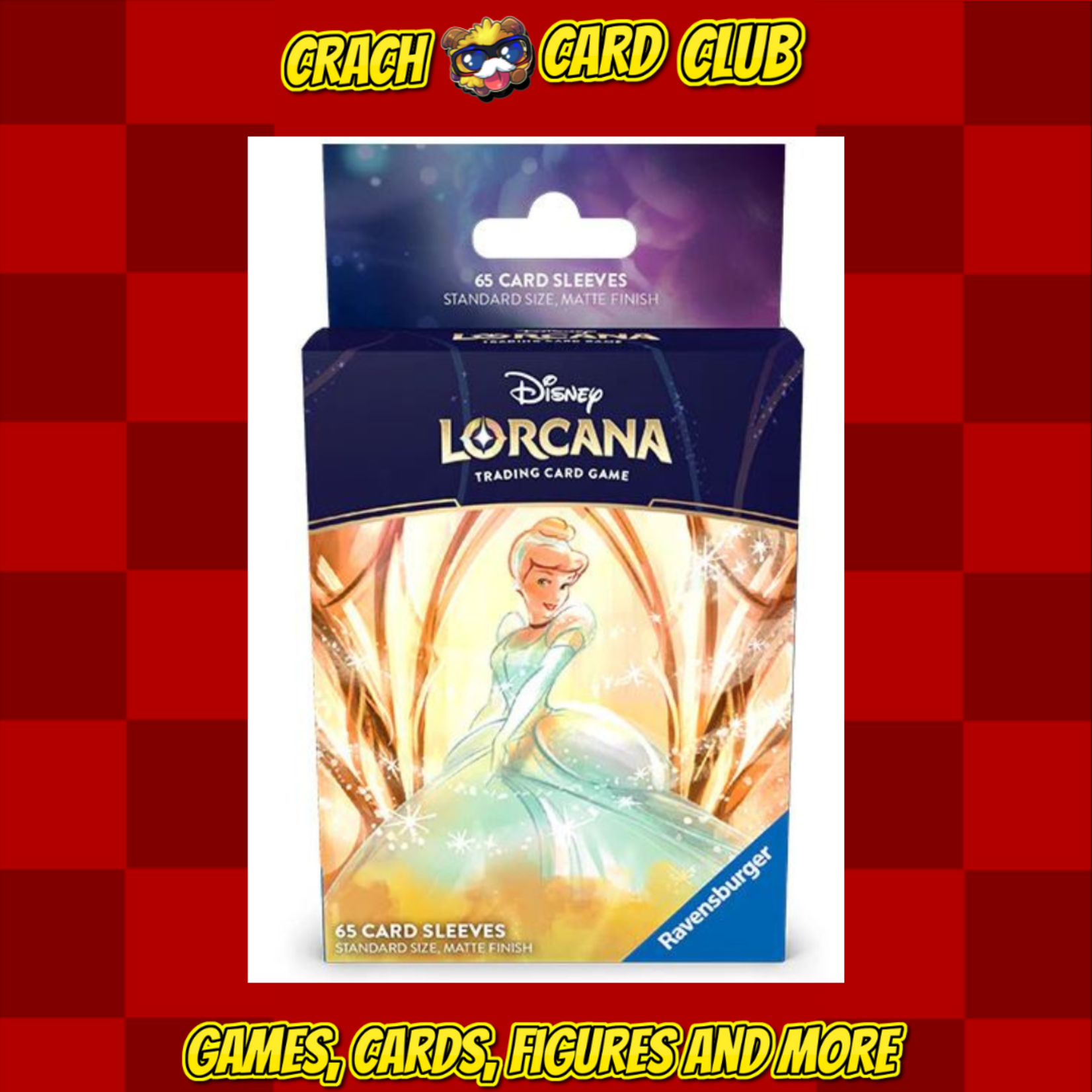 Lorcana Lorcana SLEEVES Cinderella Archazias Island