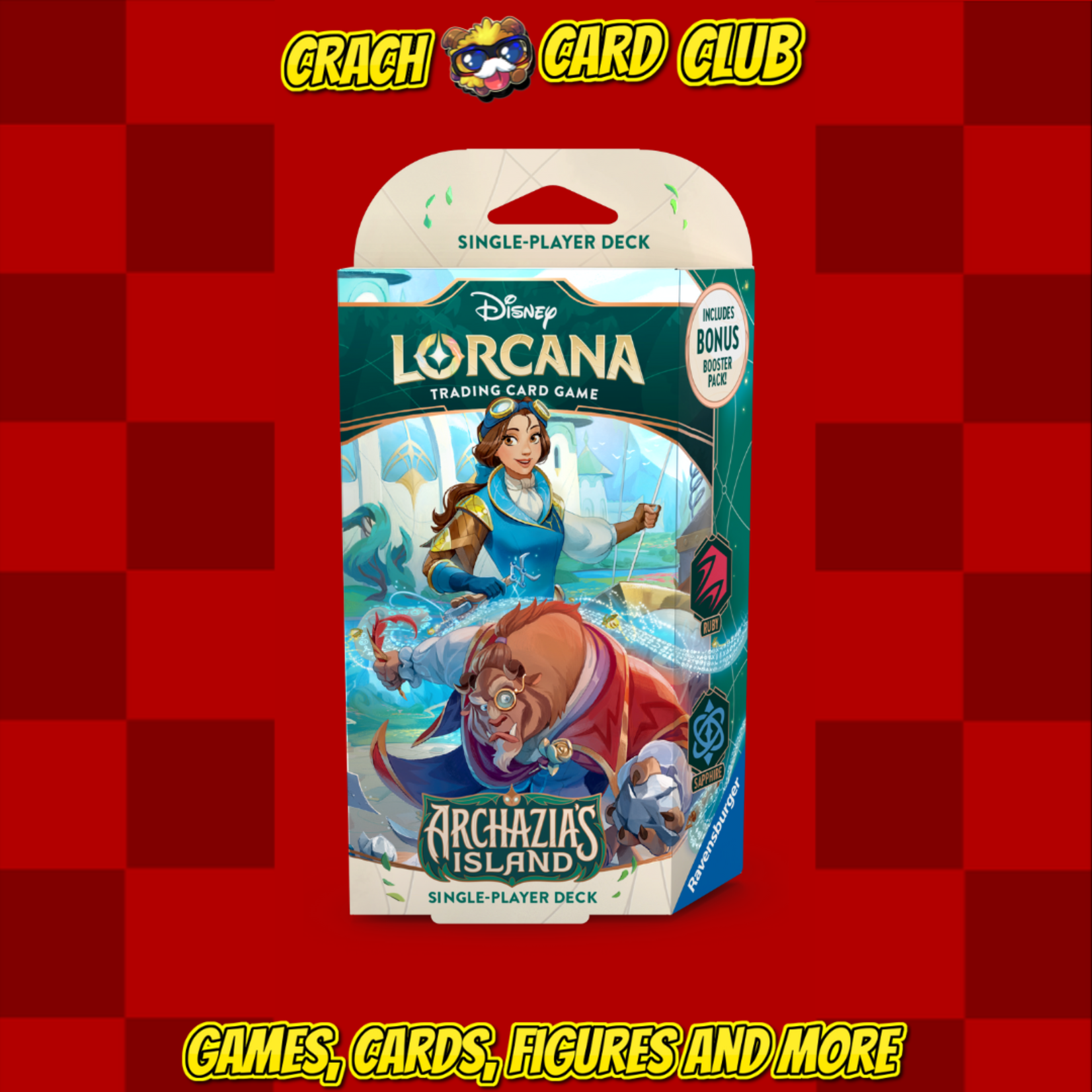 Lorcana Lorcana STARTER DECK A Set 7 Archazias Island