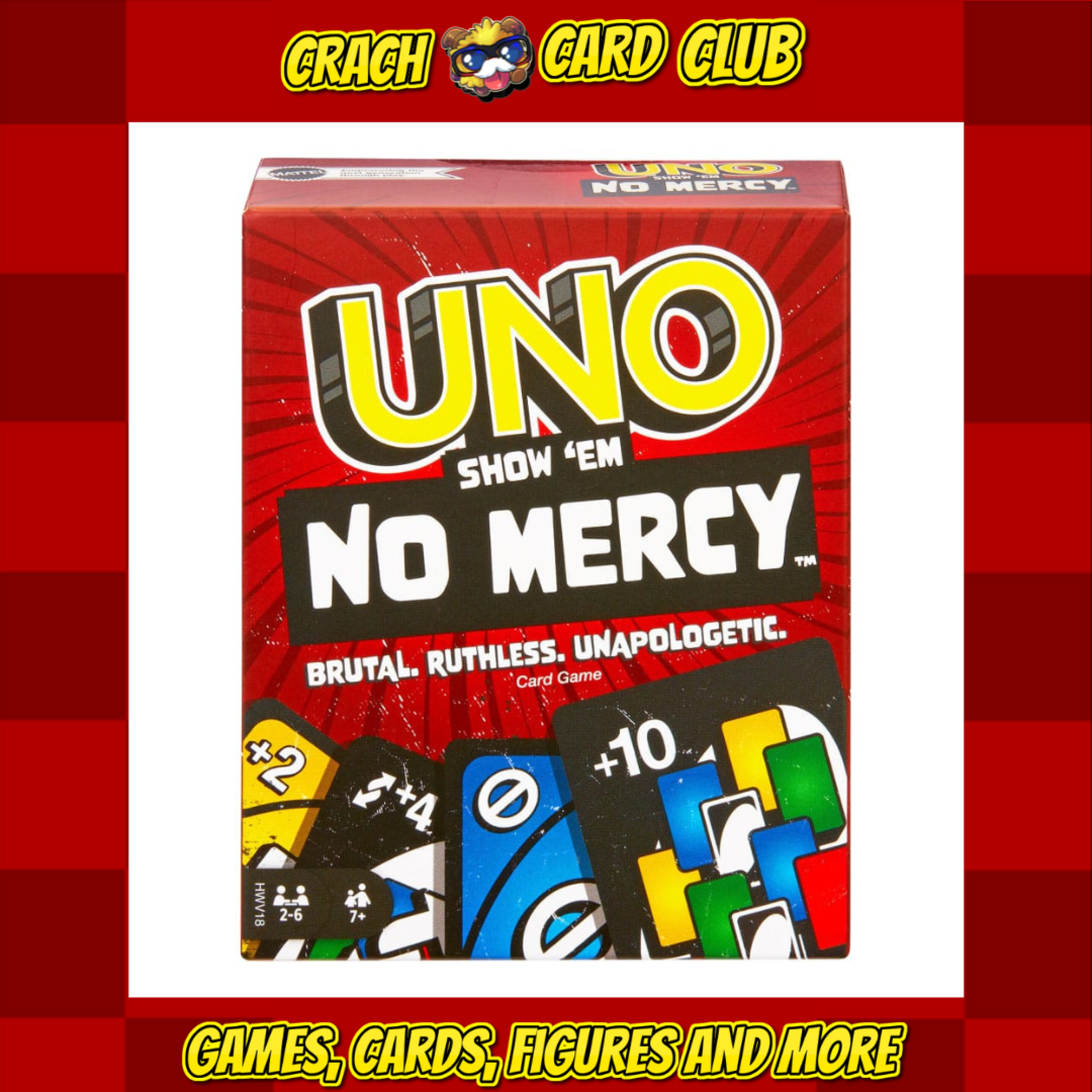 UNO UNO Card Game No Mercy