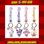 hello kitty and friends Sanrio Peach Series Keychain with Hand Strap Hello Kitty and Friends