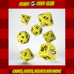 cyberpunk Cyberpunk Red Dice Set: Danger Zone - Yellow