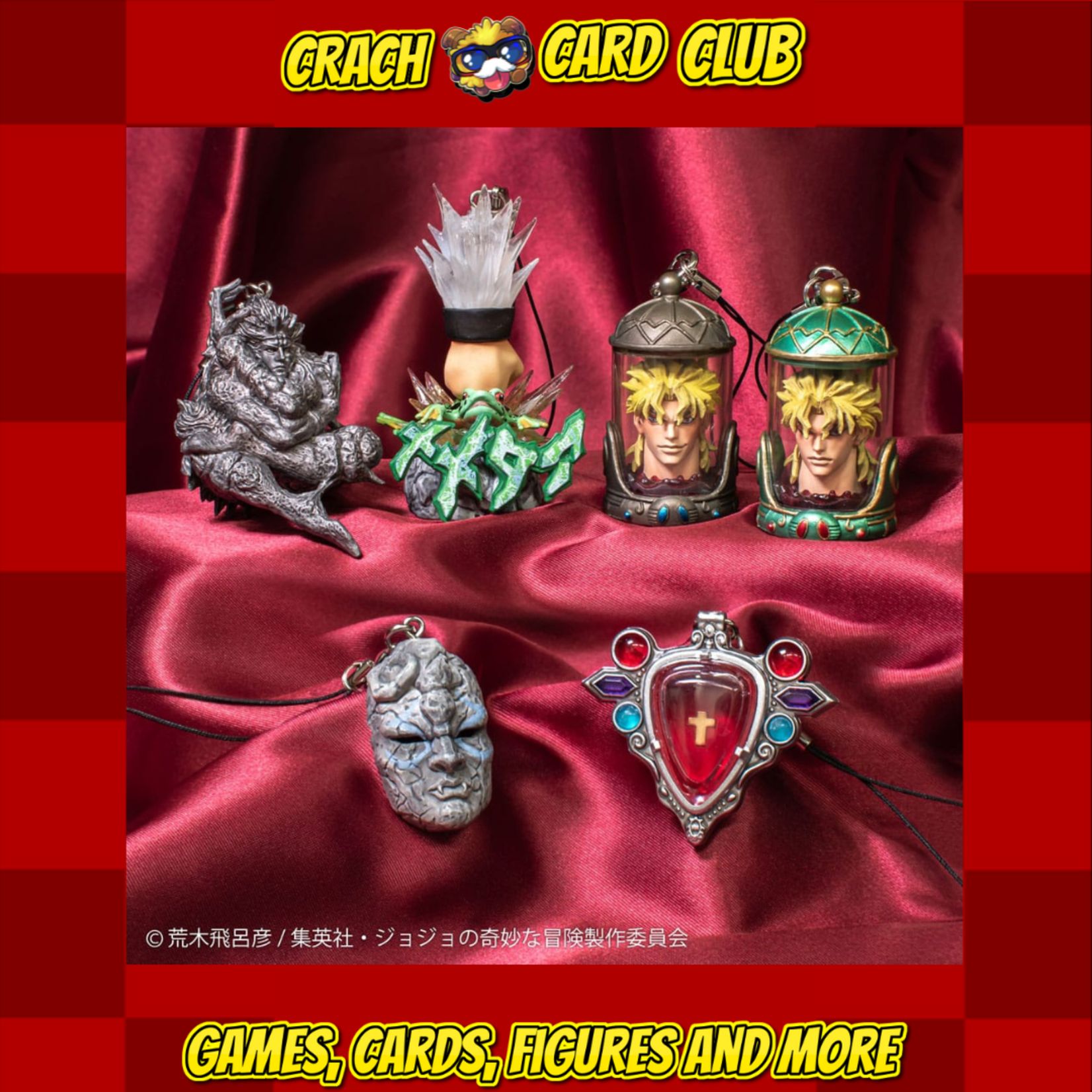 jojo bizarre adventure JoJo's Bizarre Adventure Mini figures Set Super Strap Collection Blind Box