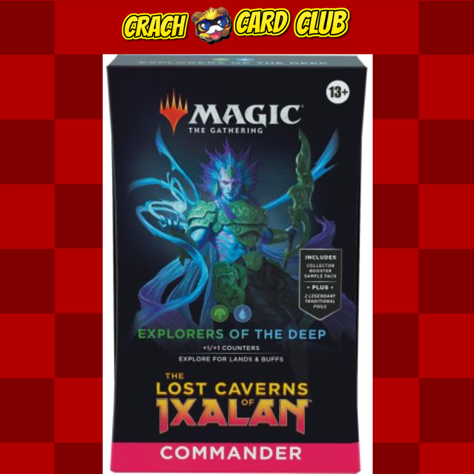 MTG Merfolk - THE LOST CAVERNS OF IXALAN COMMANDER DECK - MTG