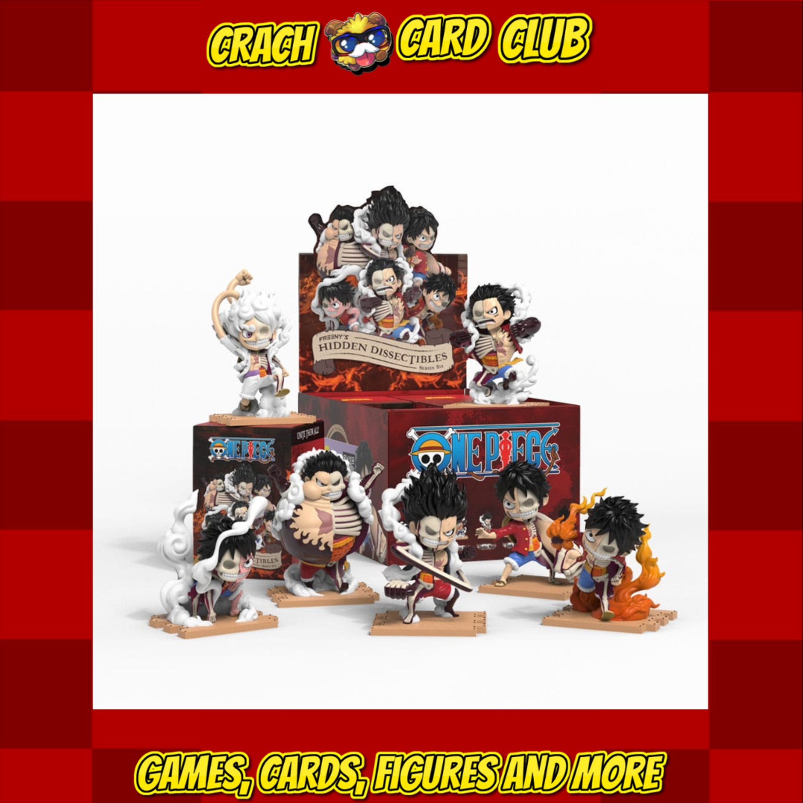 One Piece One Piece Blind Box Hidden Dissectibles Series 6 (Luffy Gear's) (1p)