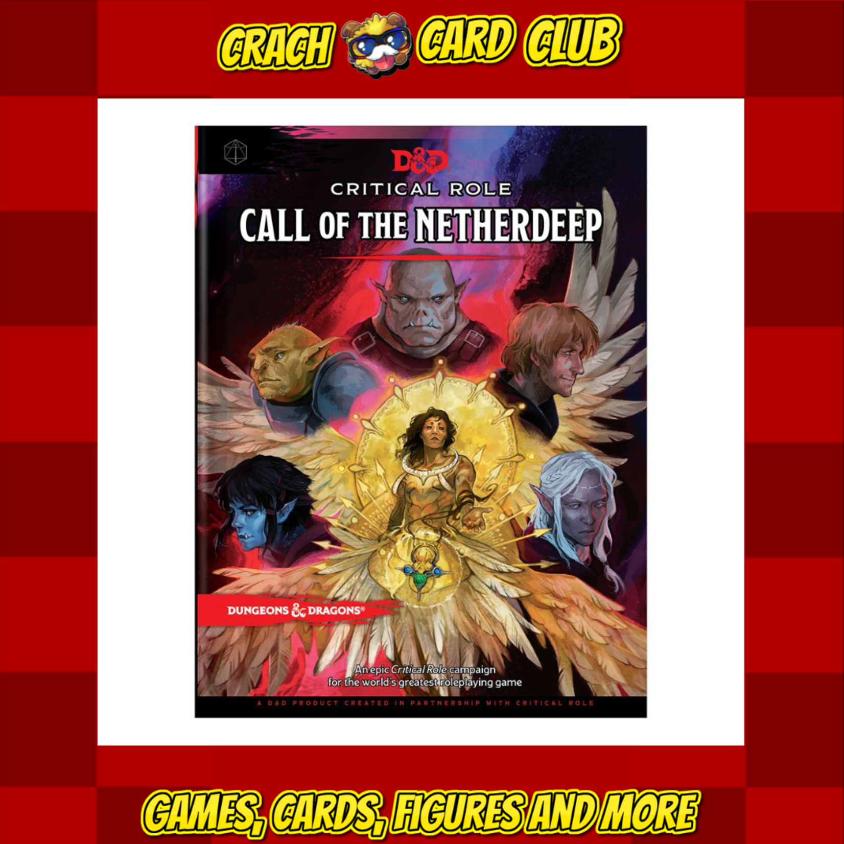 d&d Dungeons & Dragons RPG Adventure Critical Role: Call of the Netherdeep english