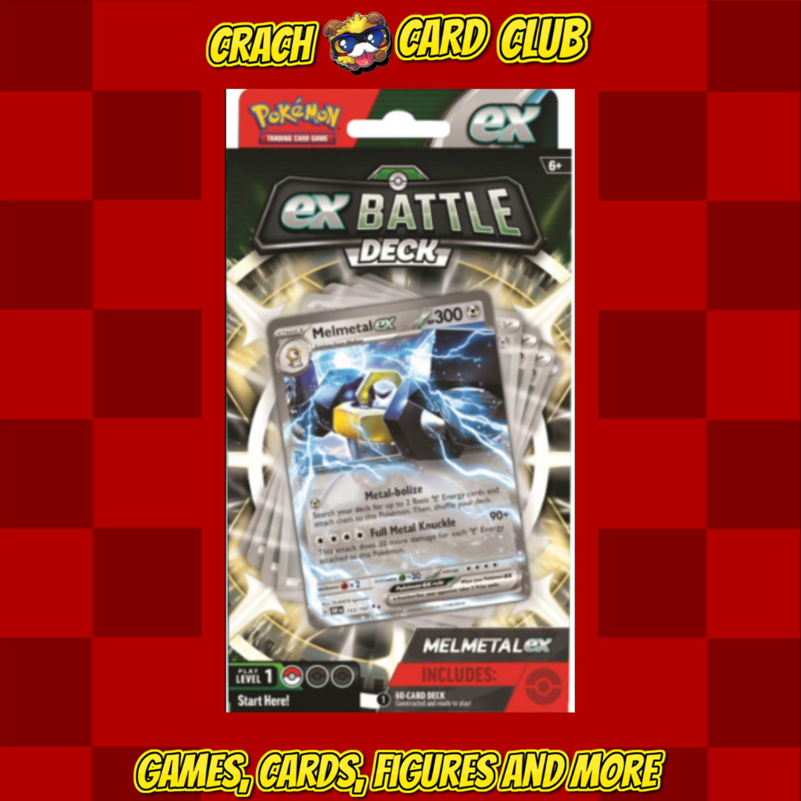 Pokemon Pokemon TCG Feb ex Battle Decks - Melmetal