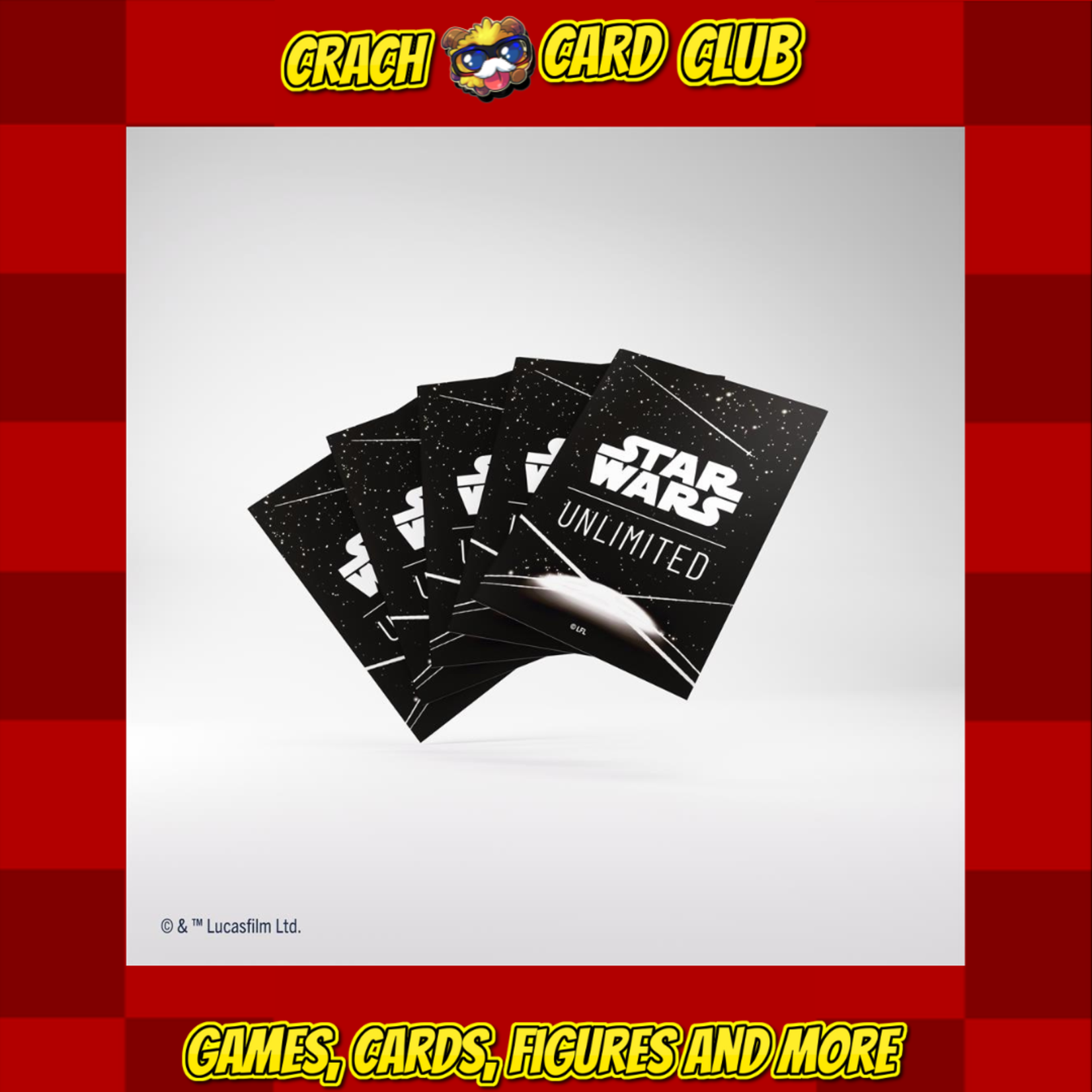 Gamegenic Gamegenic - Star Wars: Unlimited Art Sleeves - Card Back White