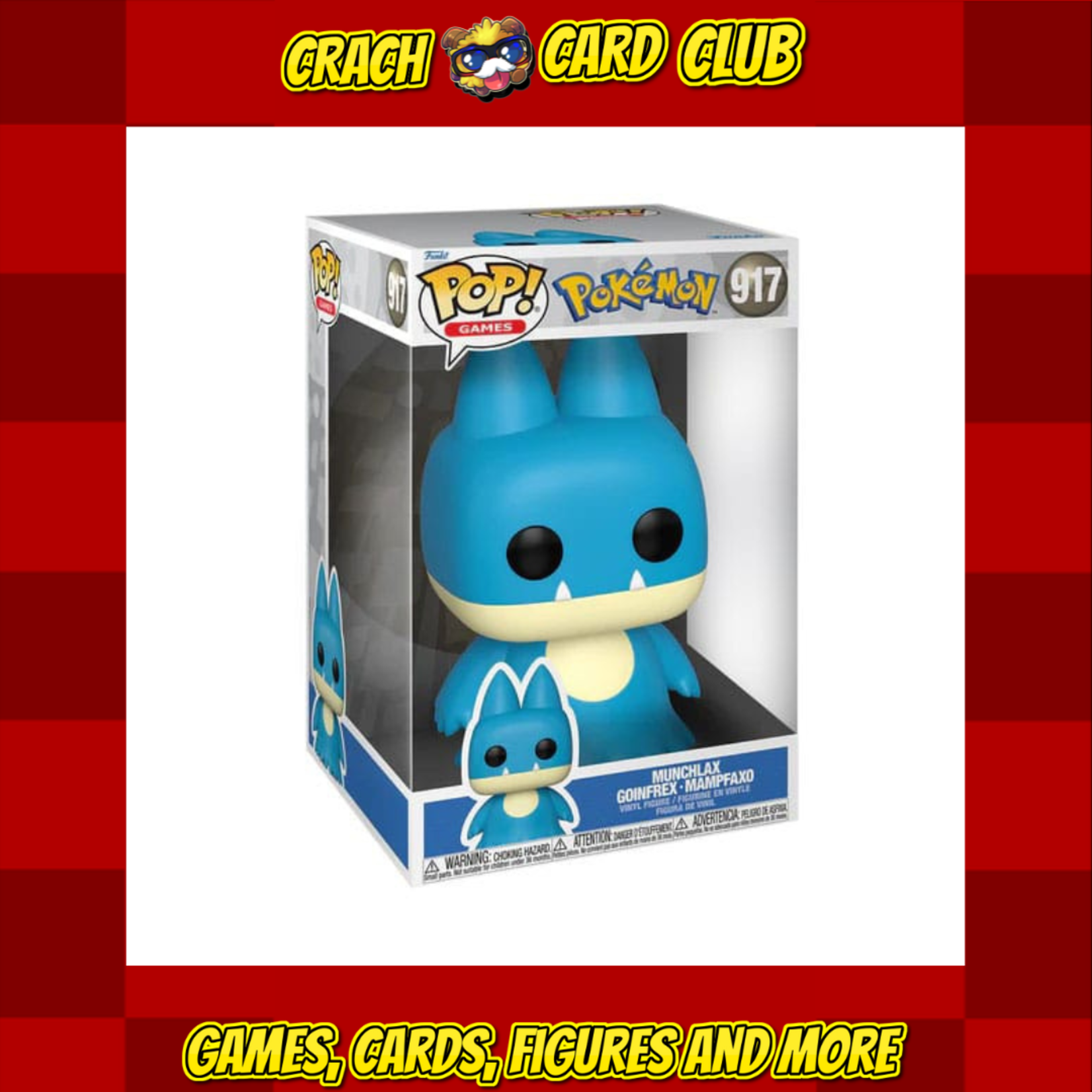 Pokemon Pokemon Super Sized Jumbo POP! Vinyl Figure Munchlax (EMEA) 25 cm