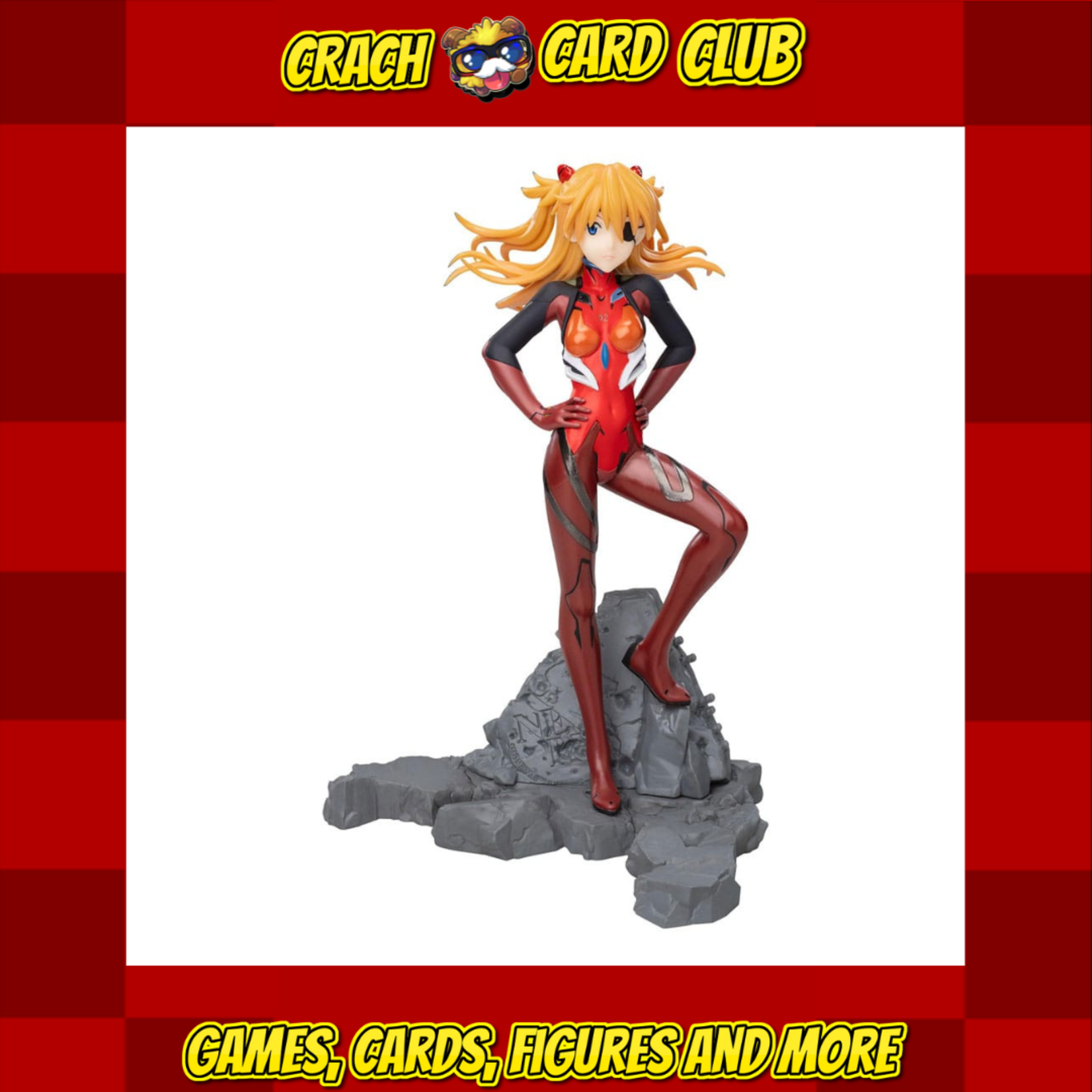 Evangelion Evangelion: 3.0+1.0 Thrice Upon a Time Luminasta PVC Statue Asuka Shikinami Langley Vignetteum 30th Anniversary Ver. 23 cm