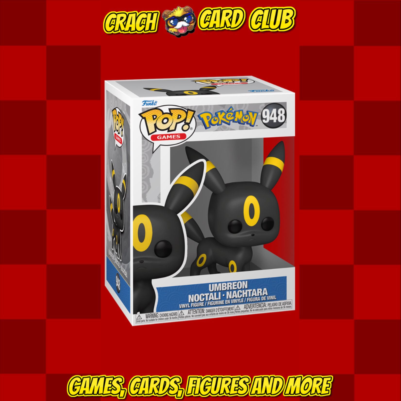 Pokemon Funko POP! Games: Pokemon - Umbreon (EMEA)
