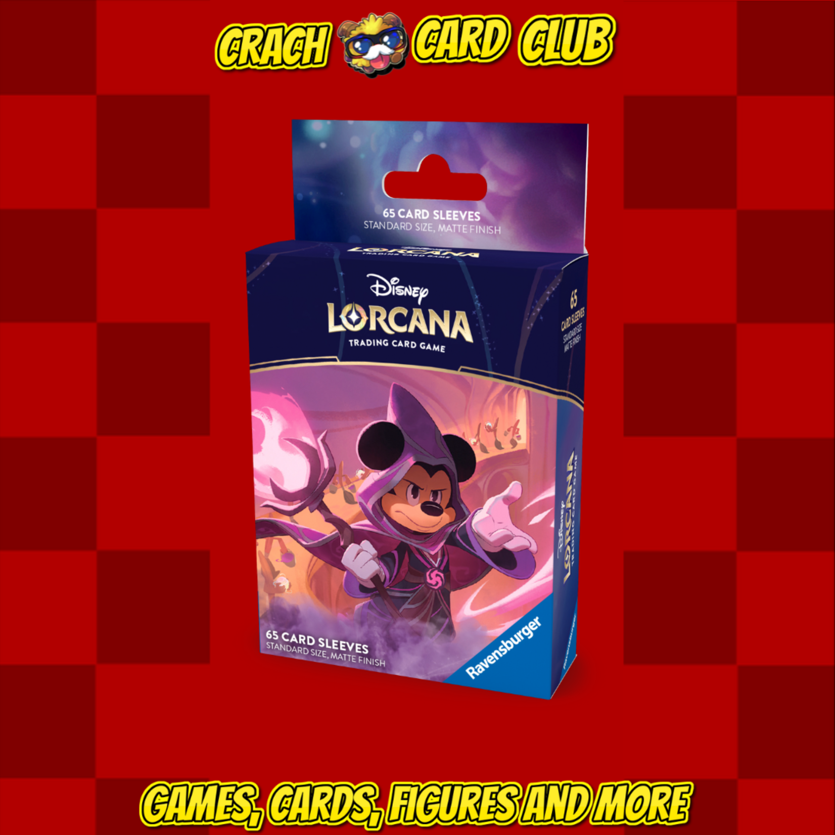 Lorcana Card sleeve - Art 1_Set_8_Mickey_Mouse