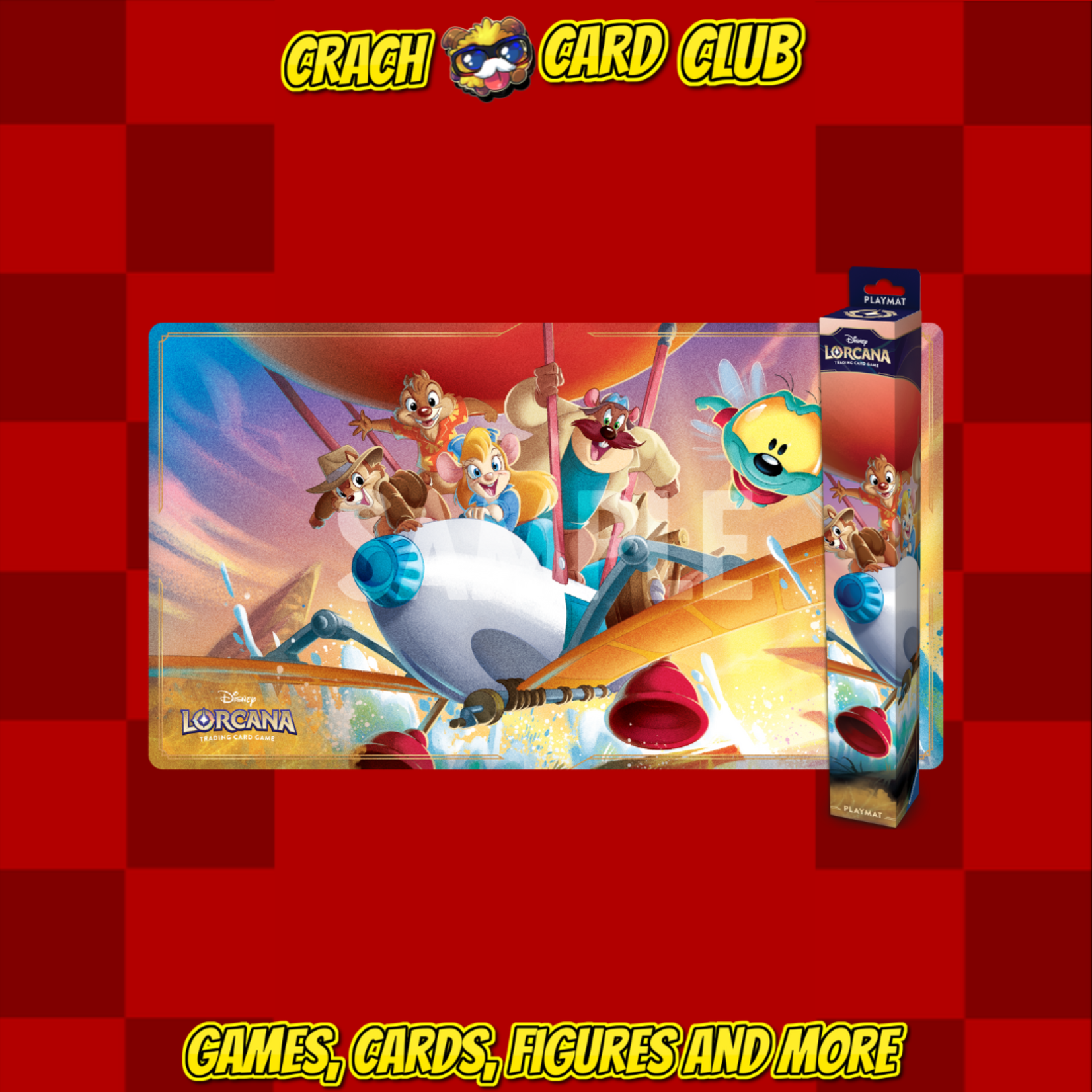 Lorcana Playmat - Art 1_Set_8_Rescue_Rangers