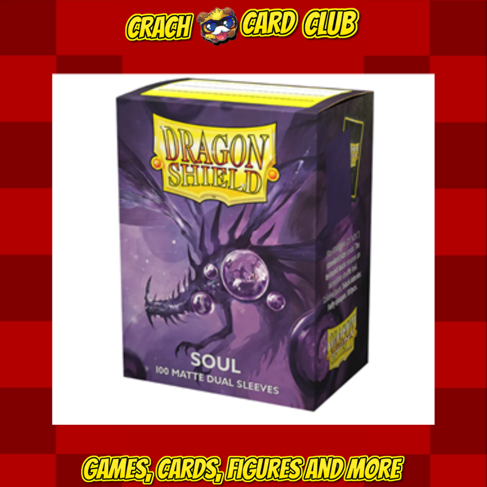 Dragon Shield Dragon Shield Dual Matte Sleeves - Soul (100 Sleeves)