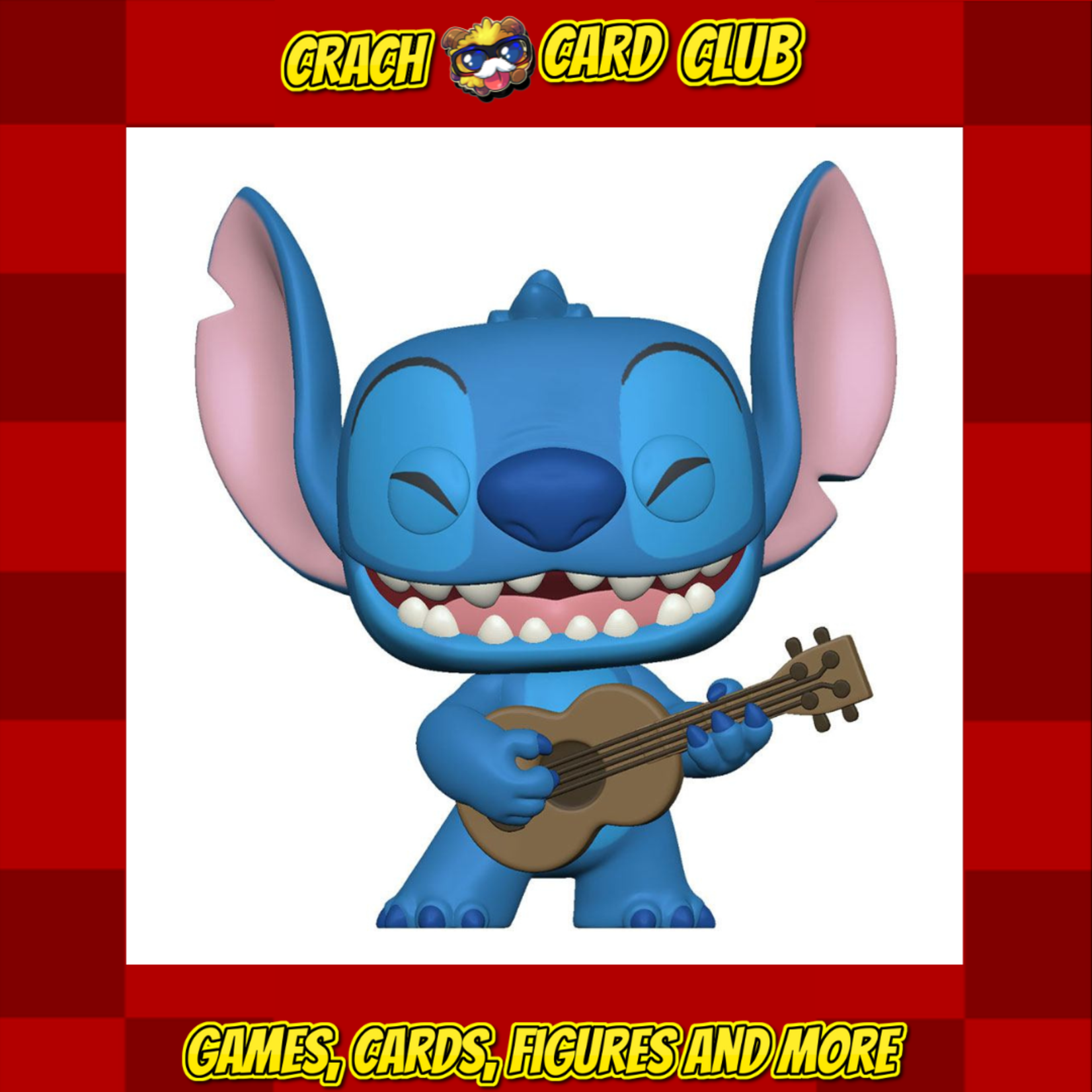 stitch Lilo & Stitch POP! Disney Vinyl Figure Stitch w/Ukelele 9 cm