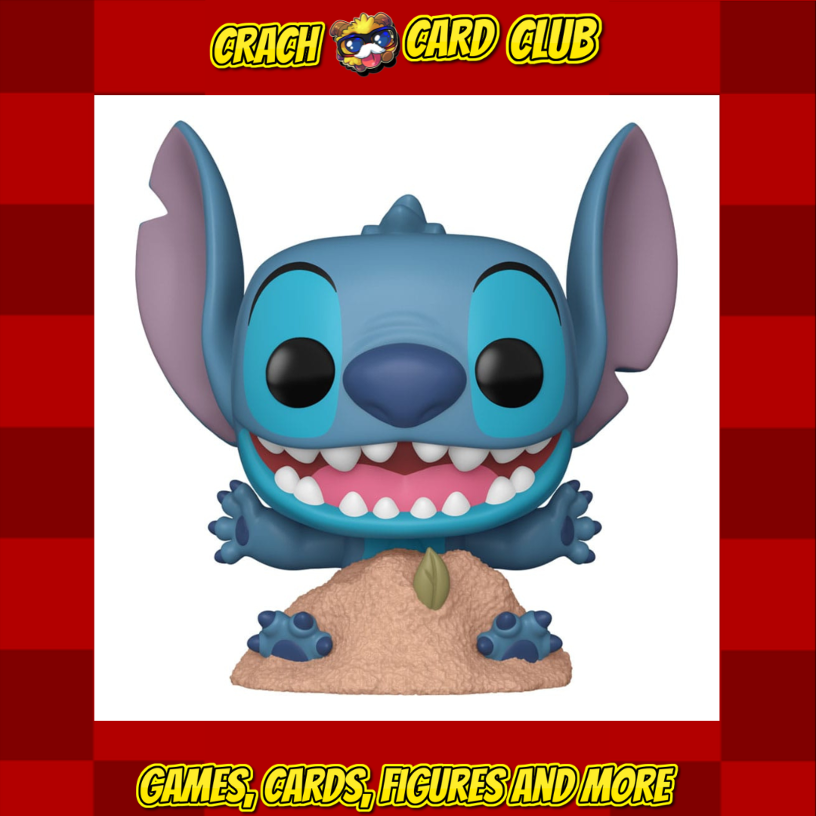 stitch Lilo & Stitch POP! Vinyl Figure Stitch in Sand 9 cm