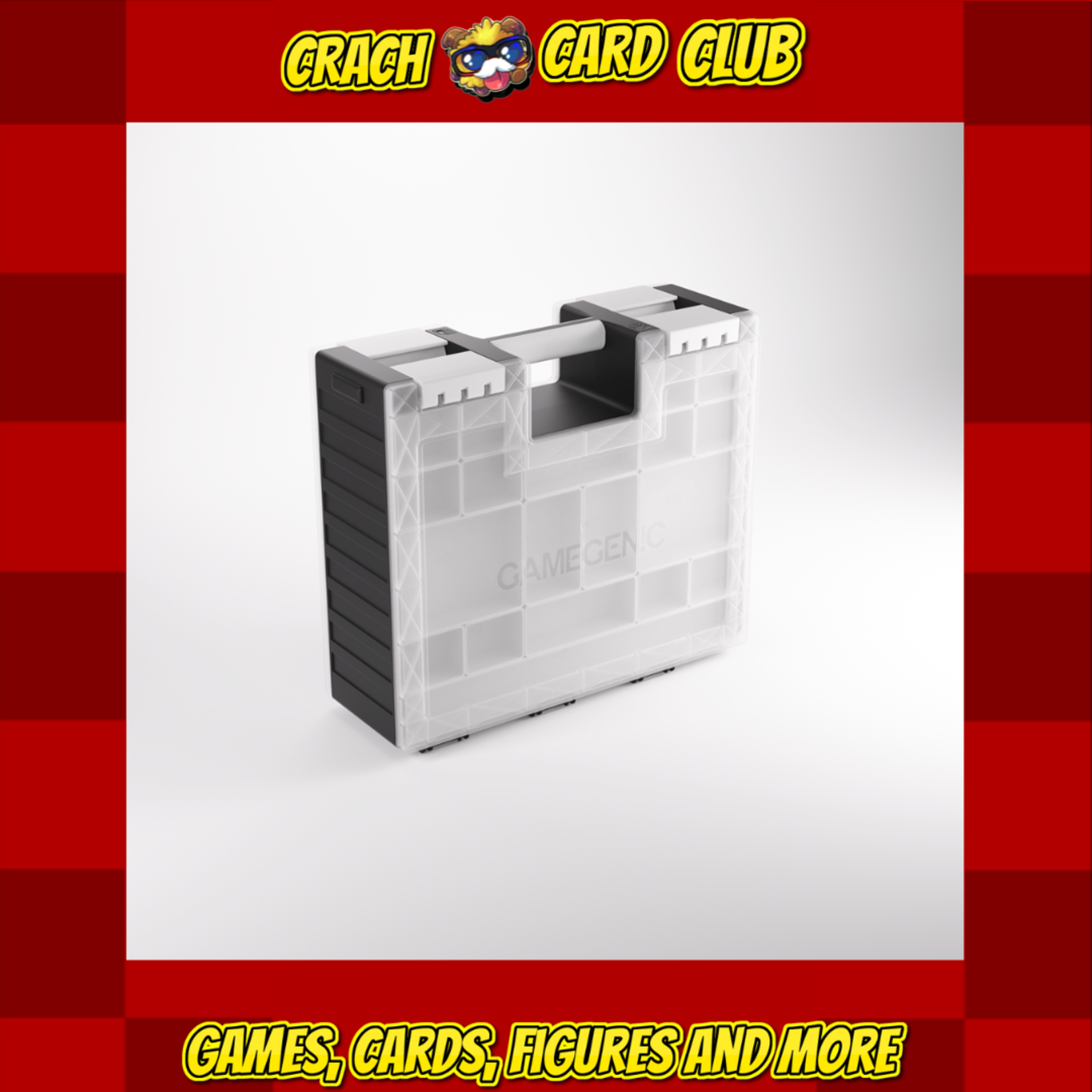 Gamegenic Gamegenic - Game Castle Black/White/Clear