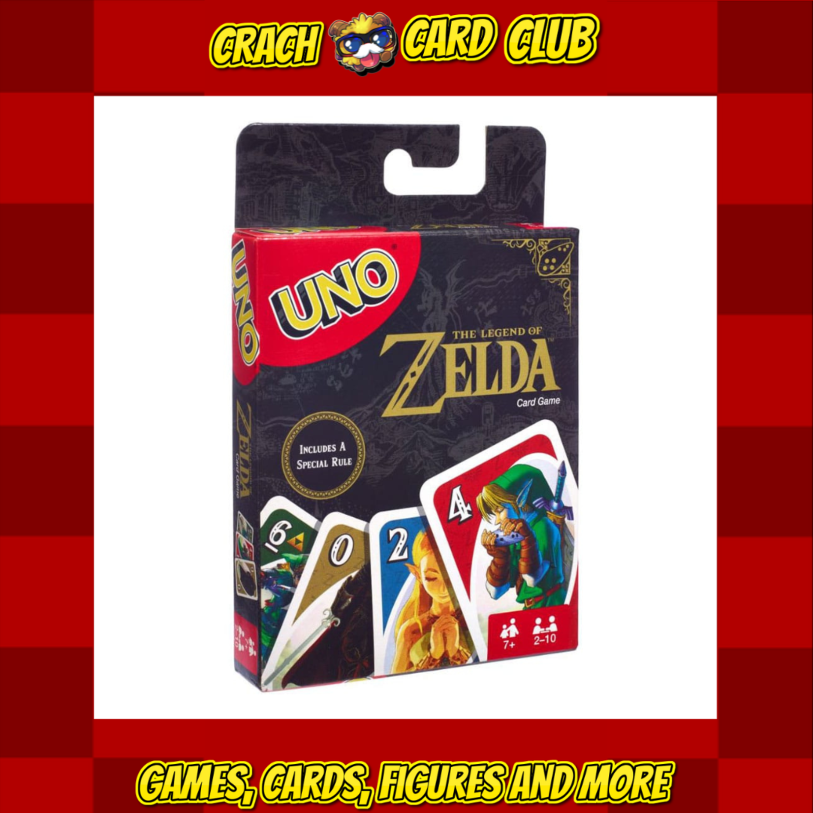 Zelda The Legend of Zelda UNO Card Game European Exclusive