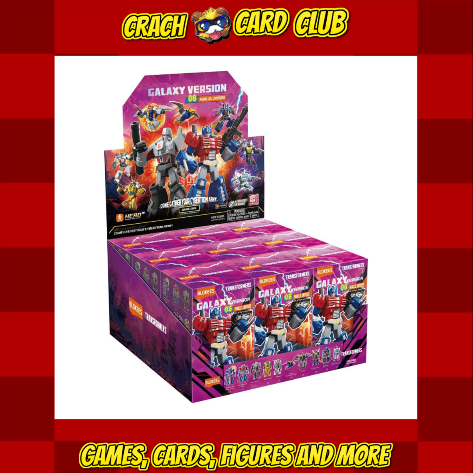 Transformers Transformers Blokees Plastic Model Kit Galaxy Version 06