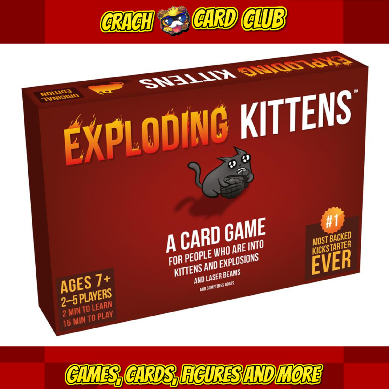 exploding kittens Exploding Kittens Original Edition - ENG