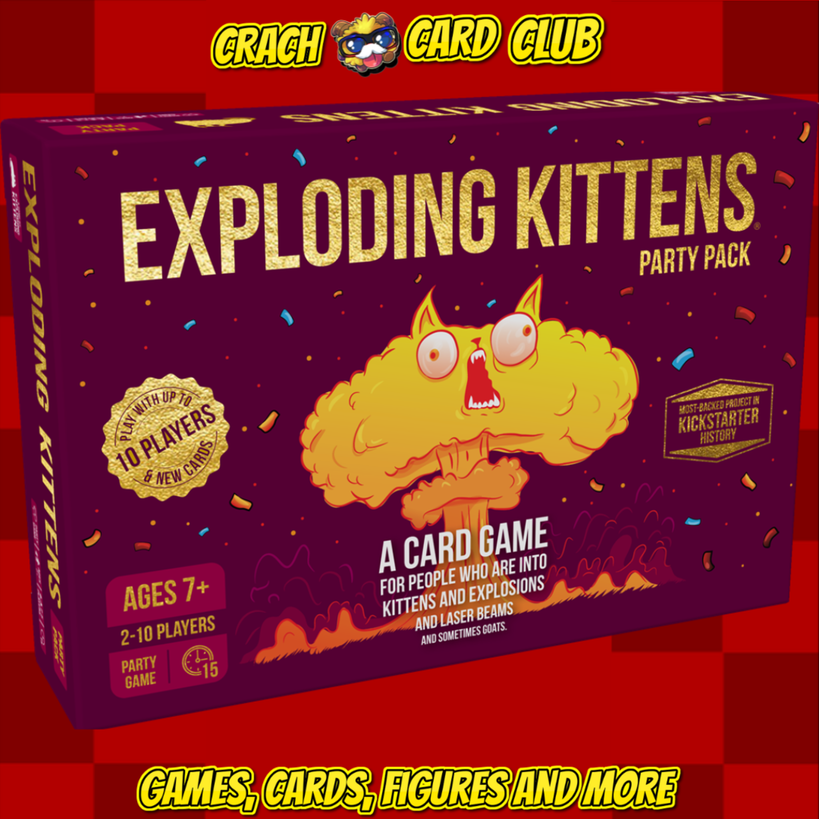 exploding kittens Exploding Kittens Party Pack - ENG
