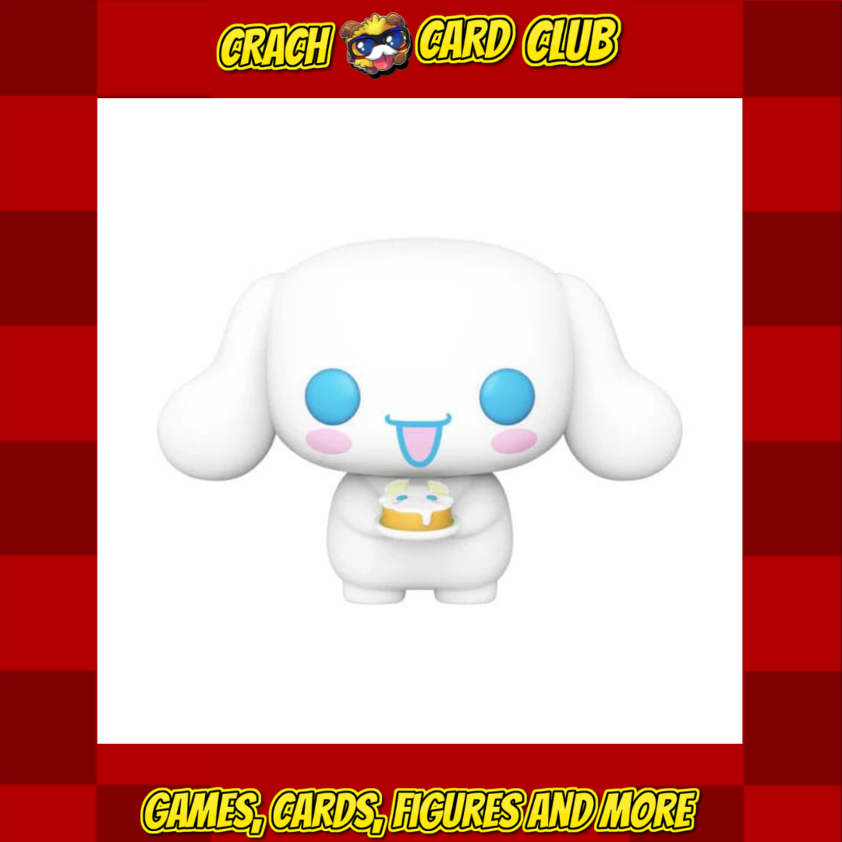 hello kitty and friends Hello Kitty POP! Sanrio Vinyl Figure Cinnamaroll with Dessert 9 cm