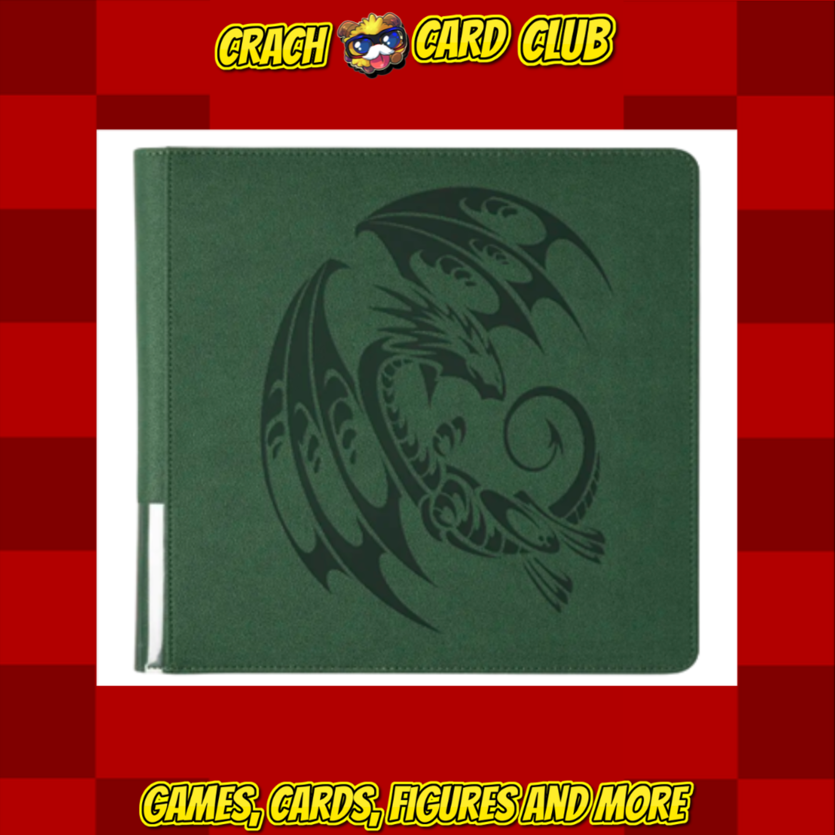 codex Dragon Shield Portfolio - Card Codex 576 - Forest Green