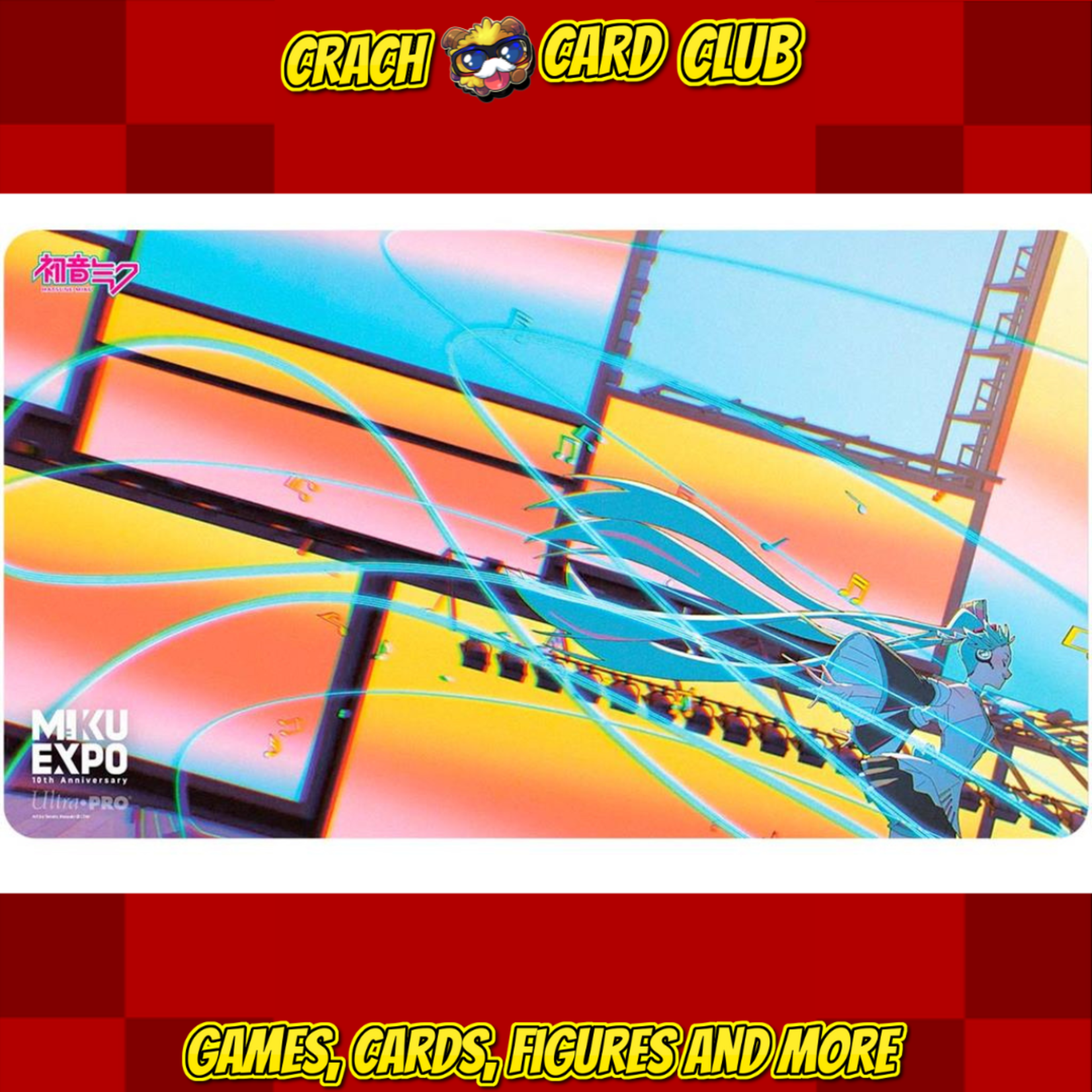 ultra UP - 10th Anniversary - Stream Playmat for Hatsune Miku - Stream