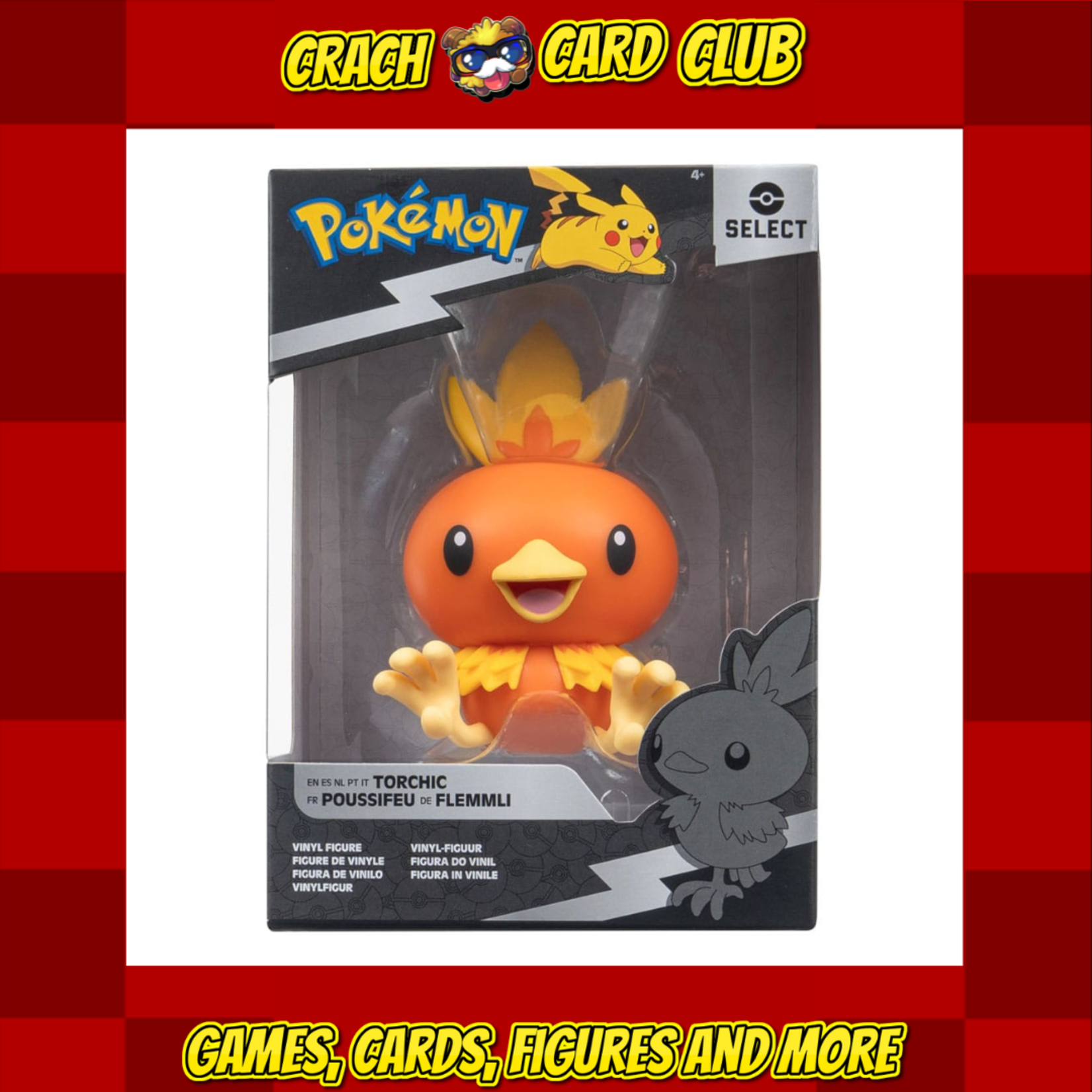 Pokemon Pokémon Vinyl Figures 11 cm Torchic
